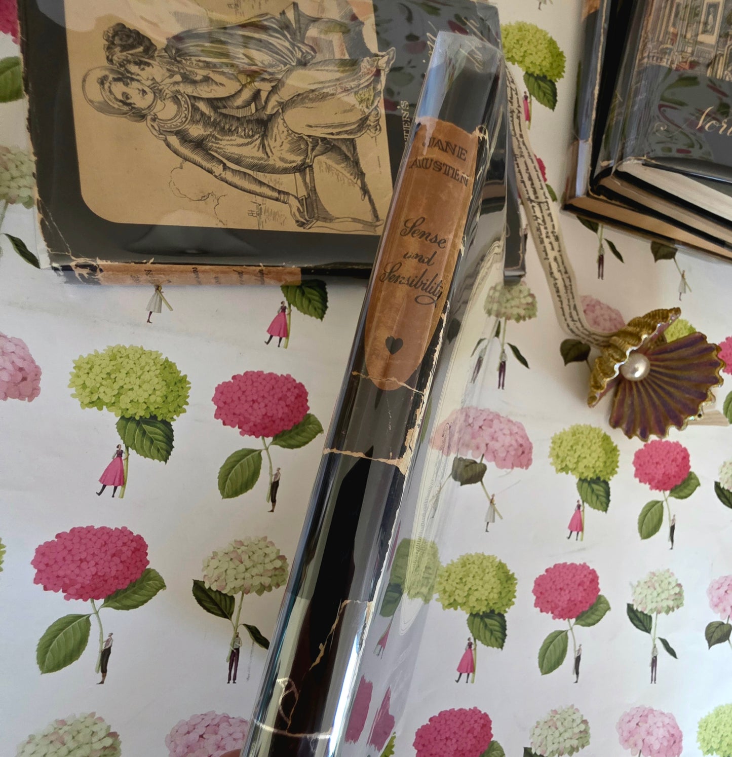 1948 Jane Austen Novels - Set of Five Goldfinch Titles - Vintage Book Set