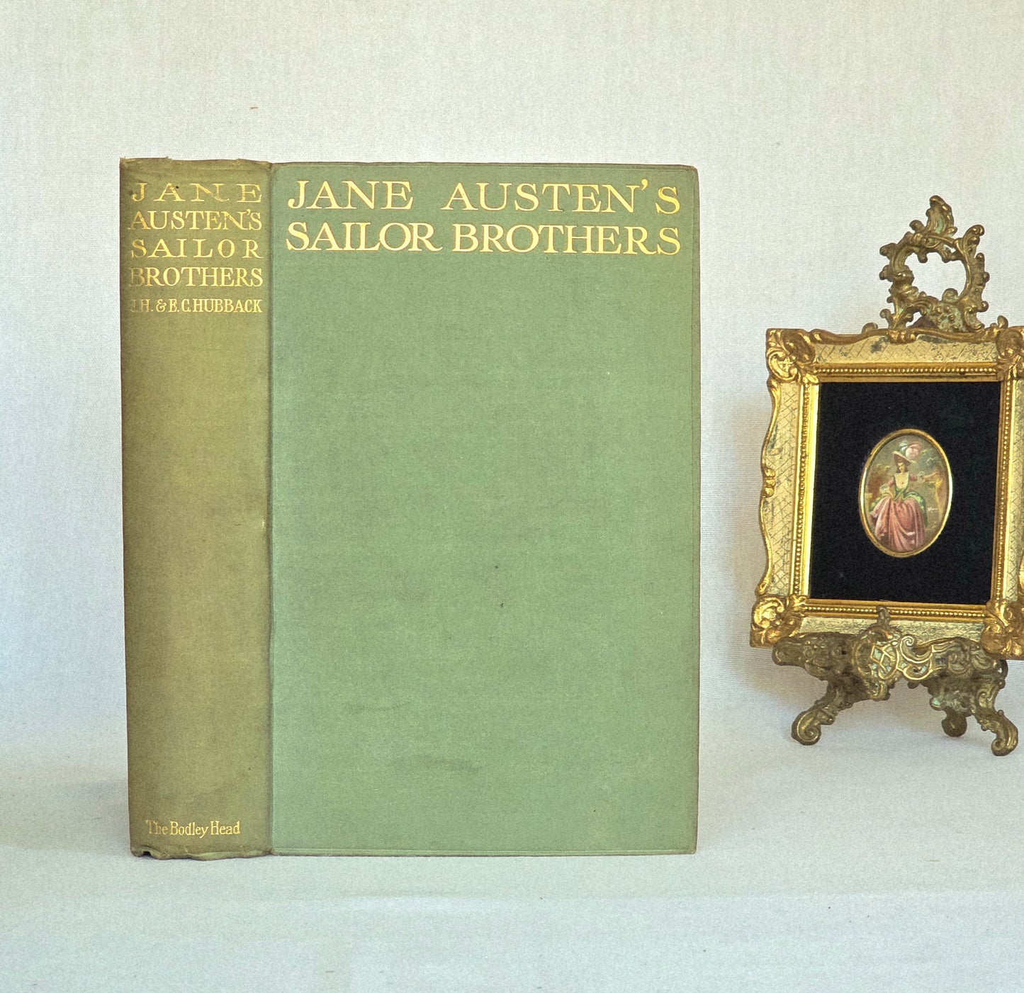 1906 Jane Austen's Sailor Brothers by Hubback & Hubback / Scarce Antique Book