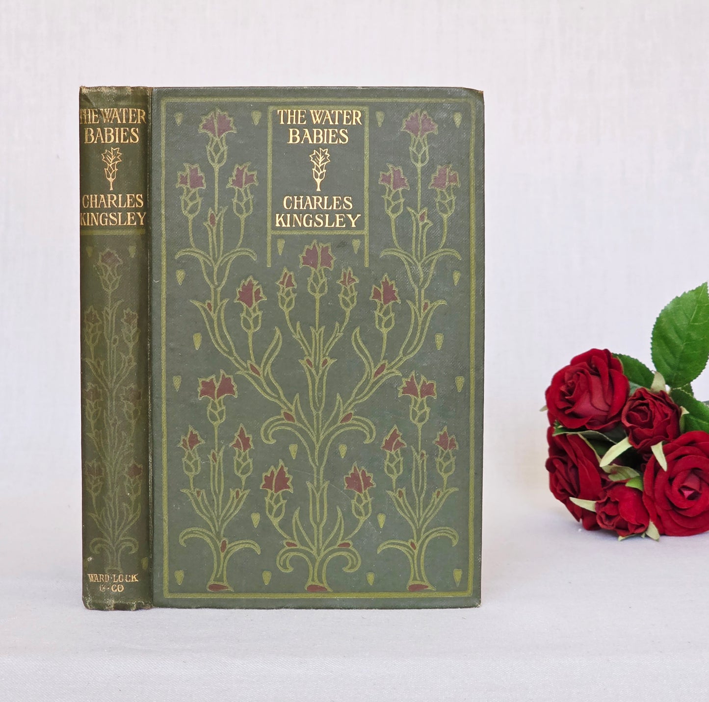 c1906 The Water Babies by Charles Kingsley - Antique Book