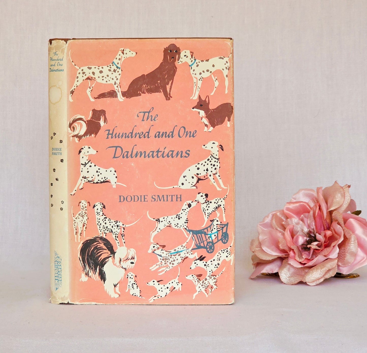 1979 The Hundred and One Dalmatians and Sequel The Starlight Barking by Dodie Smith - Vintage Book Set