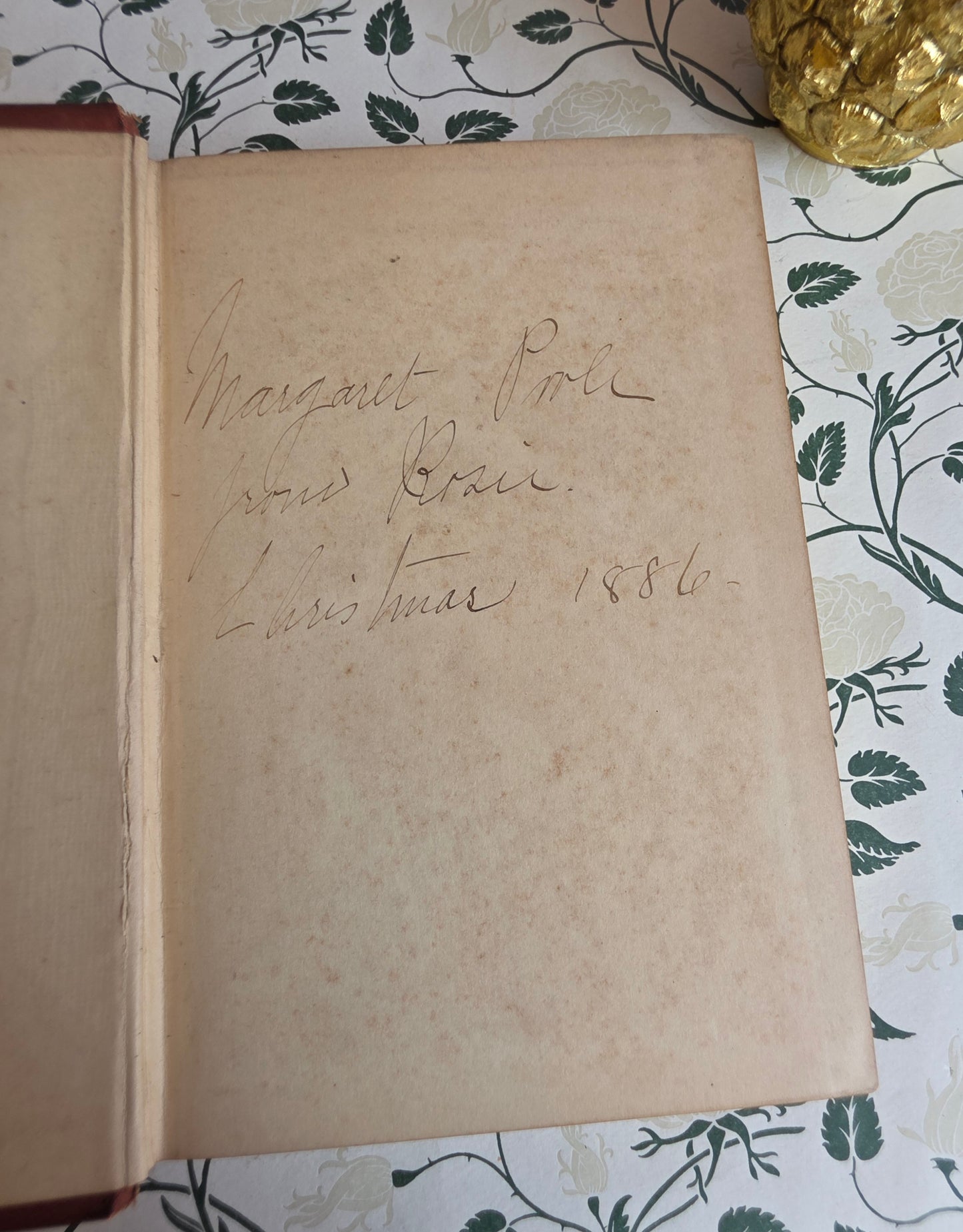 1884 Scarce - Poems of George Eliot - Antique Hardback Book
