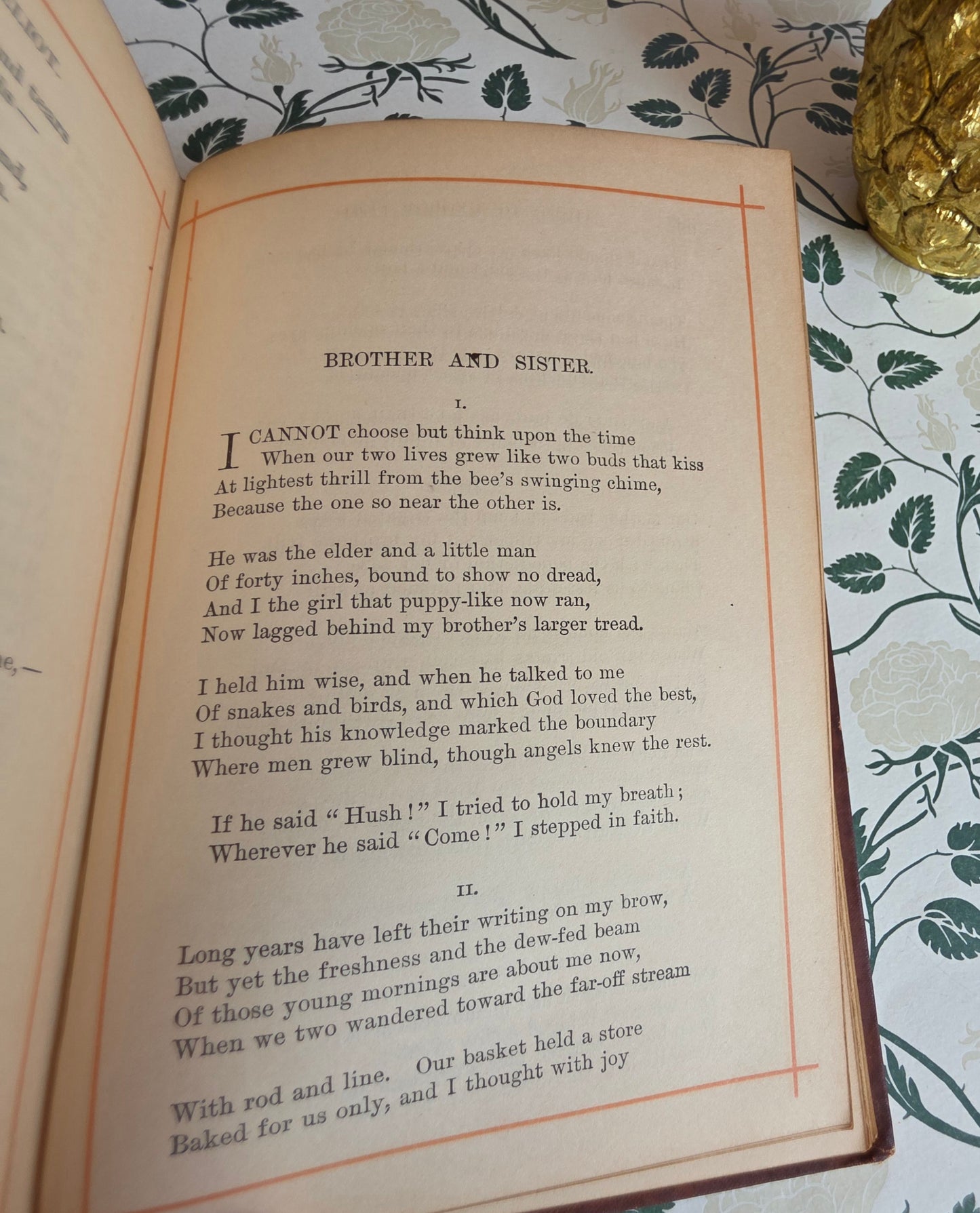 1884 Scarce - Poems of George Eliot - Antique Hardback Book