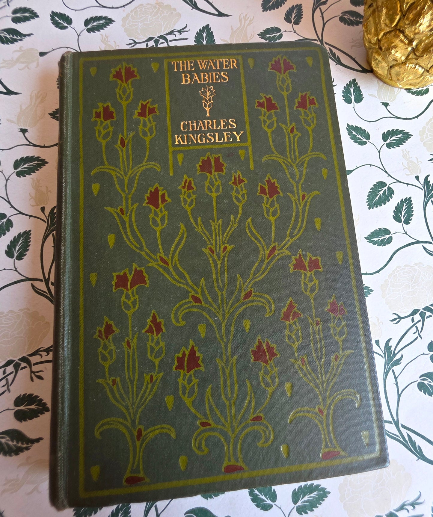 c1906 The Water Babies by Charles Kingsley - Antique Book