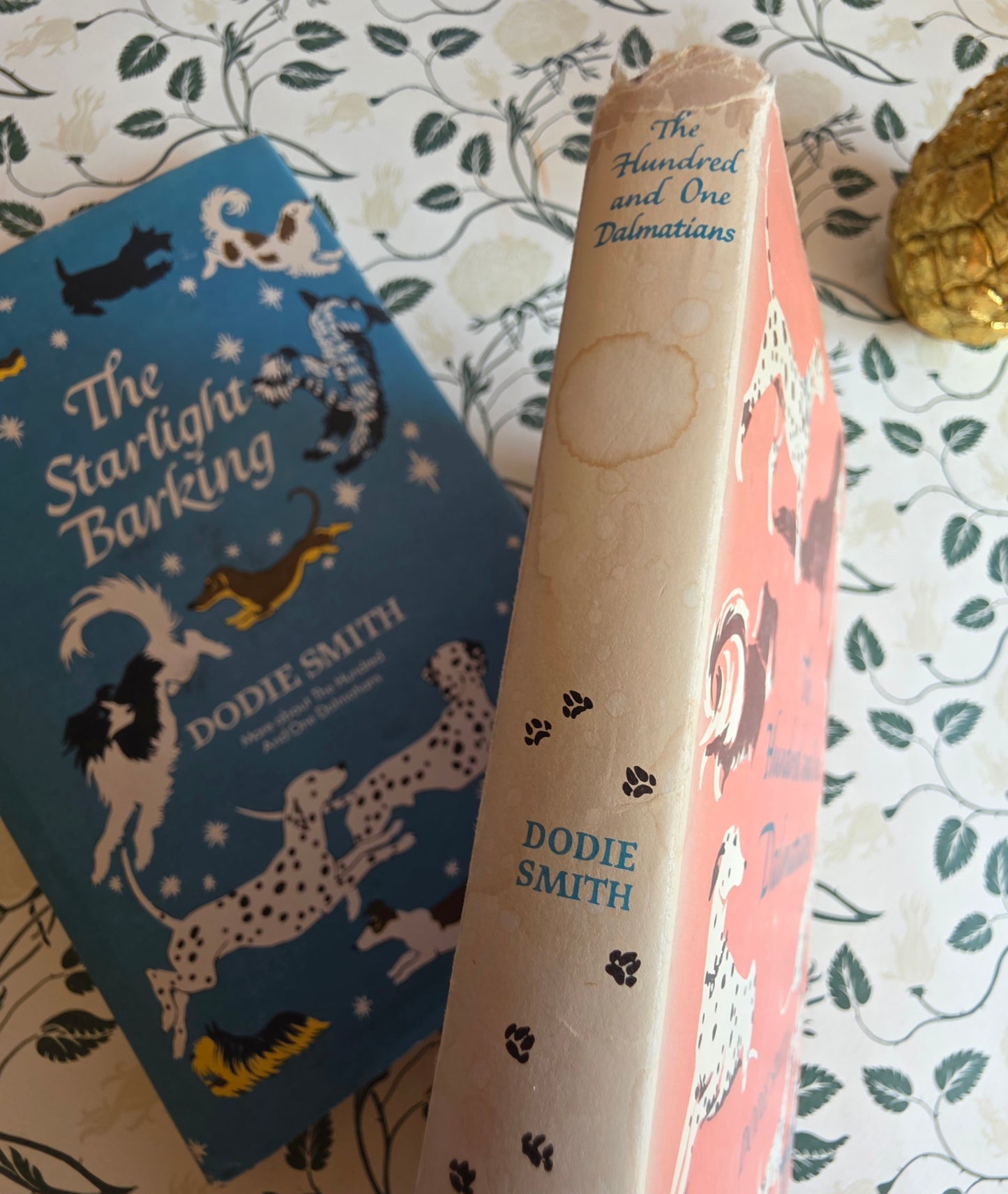 1979 The Hundred and One Dalmatians and Sequel The Starlight Barking by Dodie Smith - Vintage Book Set
