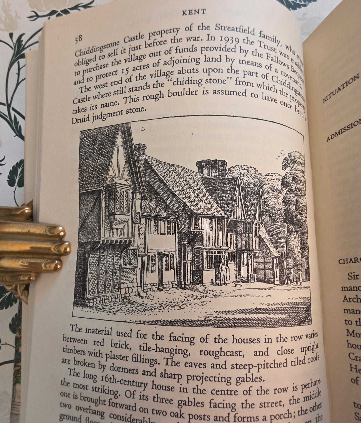 1948 National Trust Guide - (Historic) Buildings - Illustrated Vintage Book