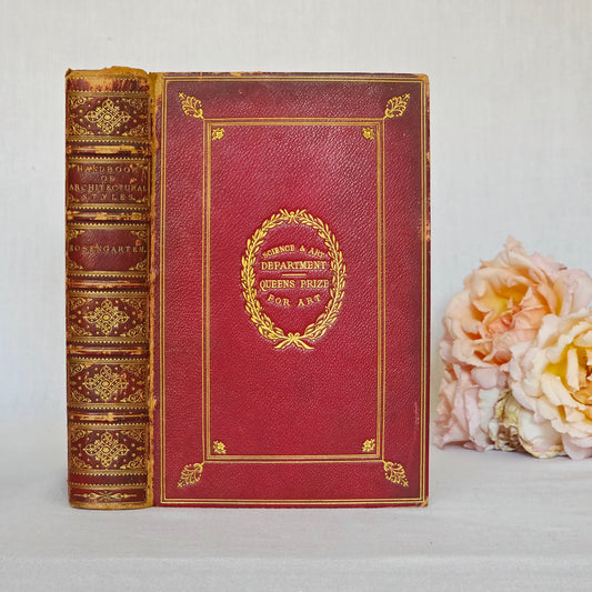 1878 A Handbook of Architectural Styles - Antique Illustrated Handbook