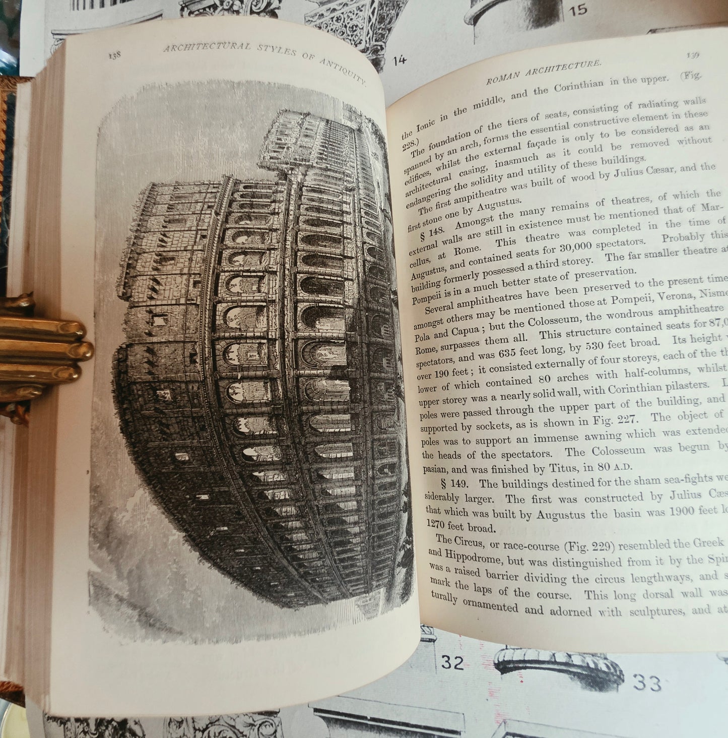 1878 A Handbook of Architectural Styles - Antique Illustrated Handbook