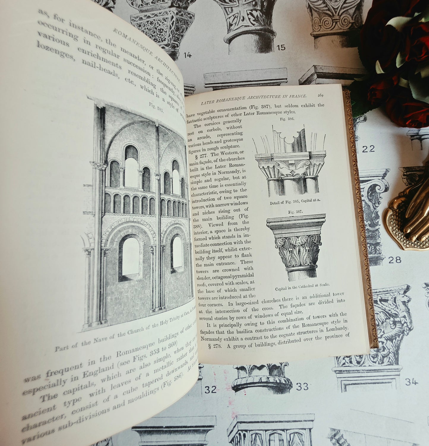 1878 A Handbook of Architectural Styles - Antique Illustrated Handbook