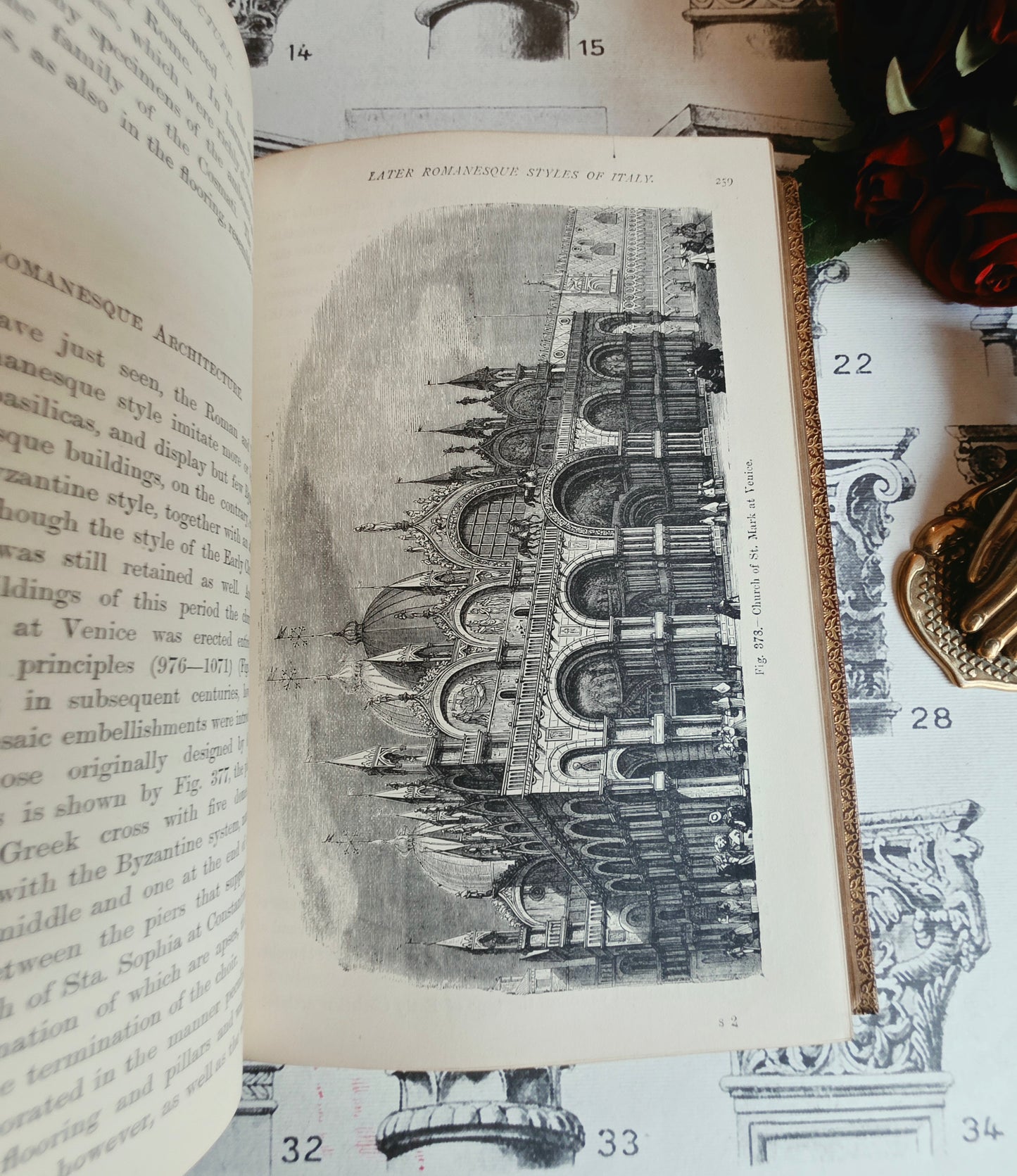 1878 A Handbook of Architectural Styles - Antique Illustrated Handbook