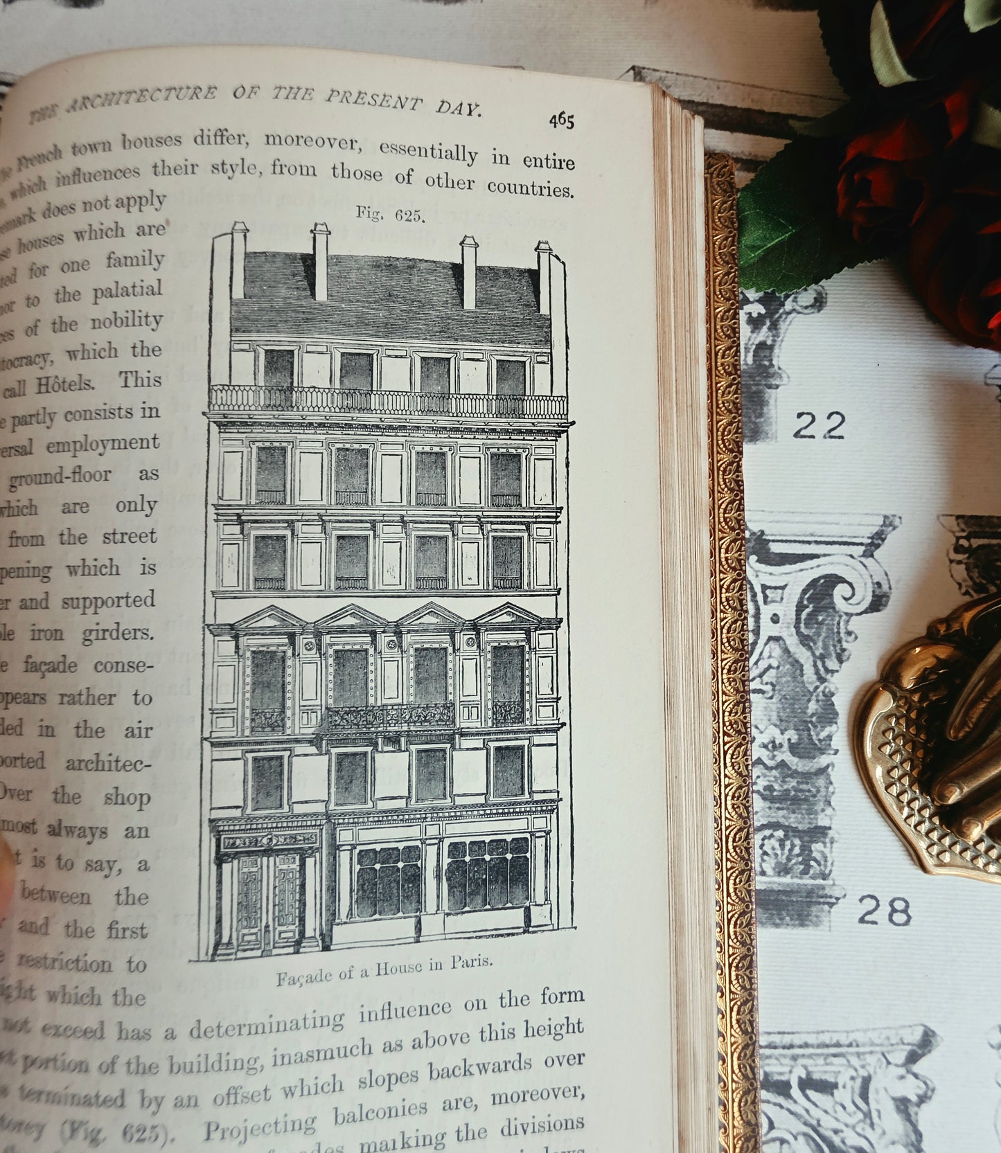 1878 A Handbook of Architectural Styles - Antique Illustrated Handbook