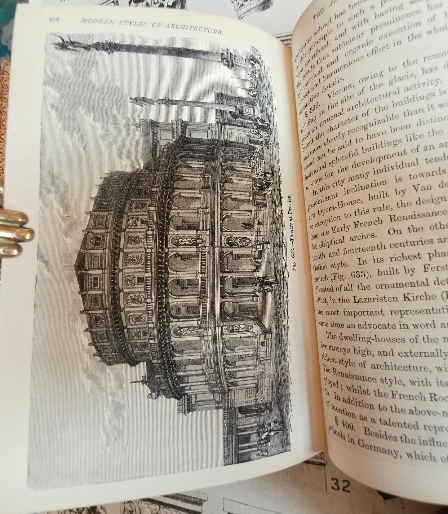 1878 A Handbook of Architectural Styles - Antique Illustrated Handbook