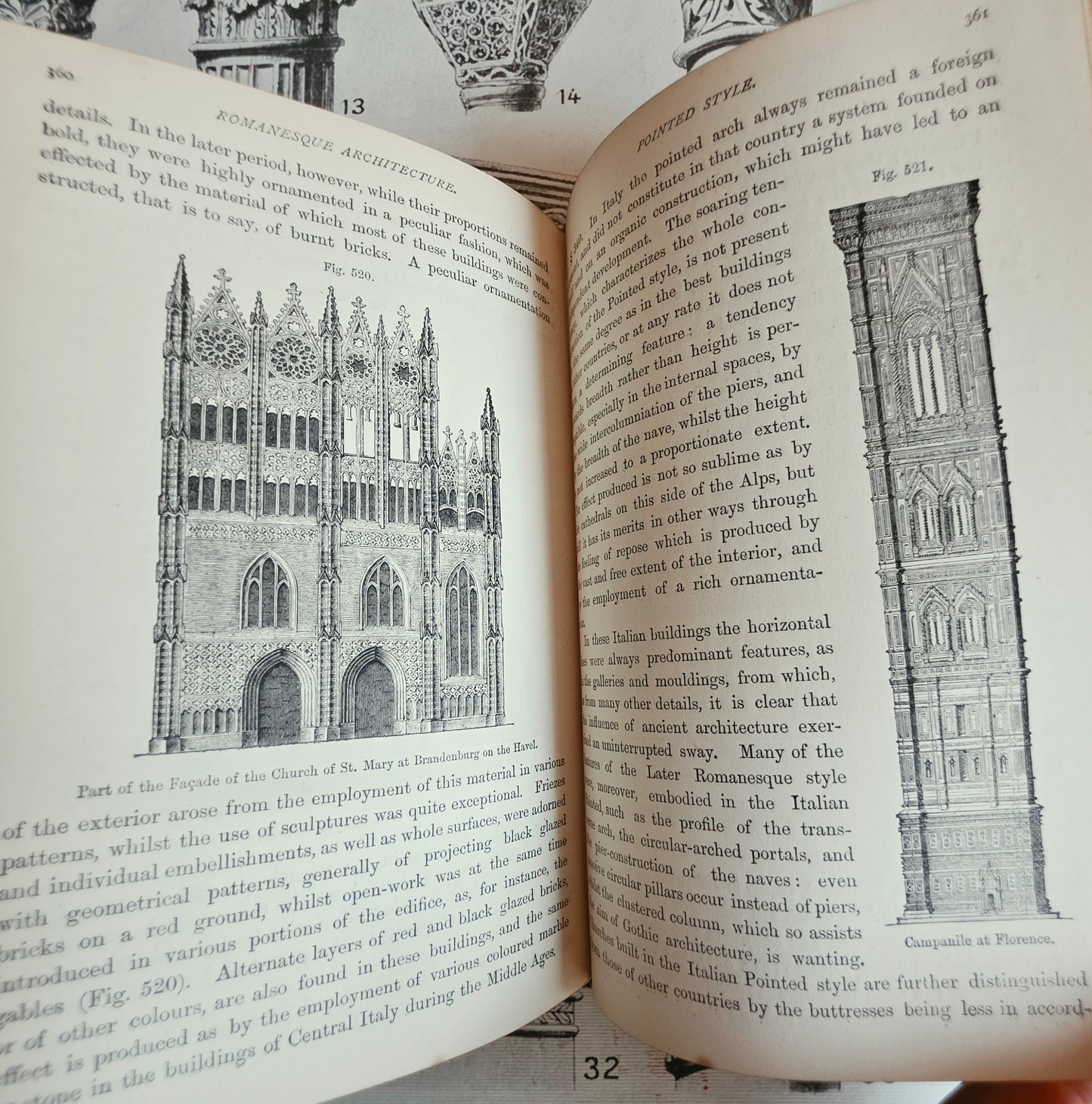 1878 A Handbook of Architectural Styles - Antique Illustrated Handbook