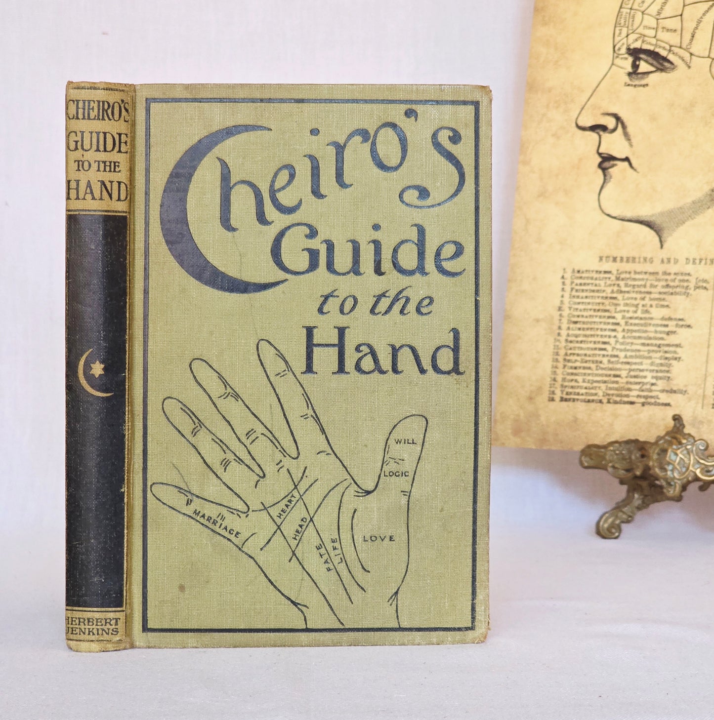 c1920 Cheiro's Guide to the Hand by Cheiro - Antique Guide Book