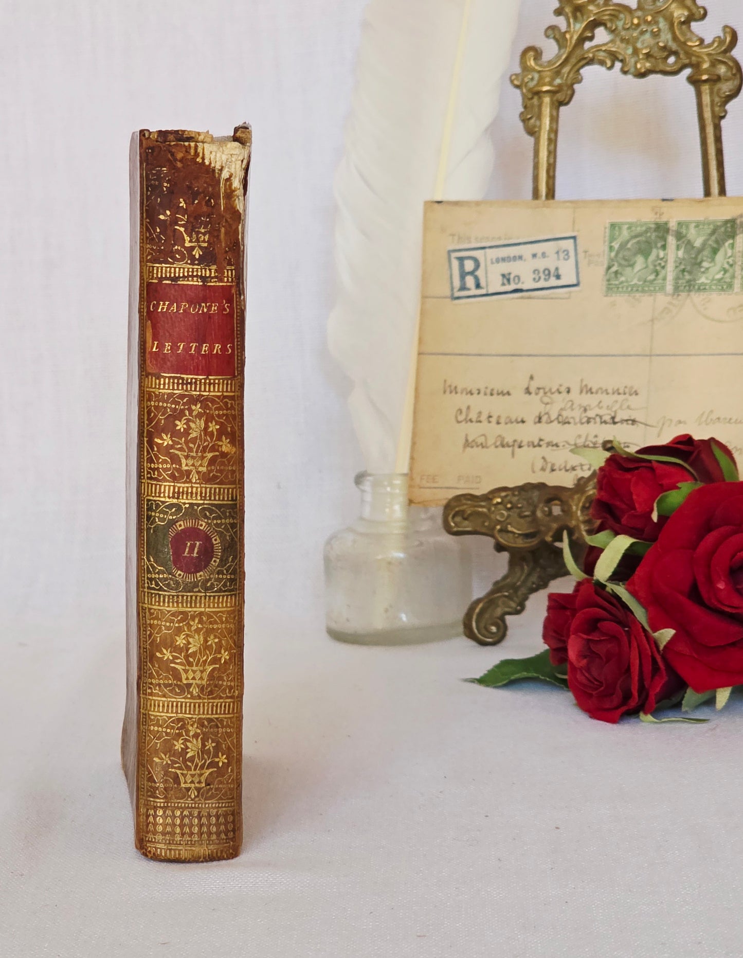1787 Letters on the Improvement of the Mind Addressed to a Young Lady (Volume 2) - Antique Book