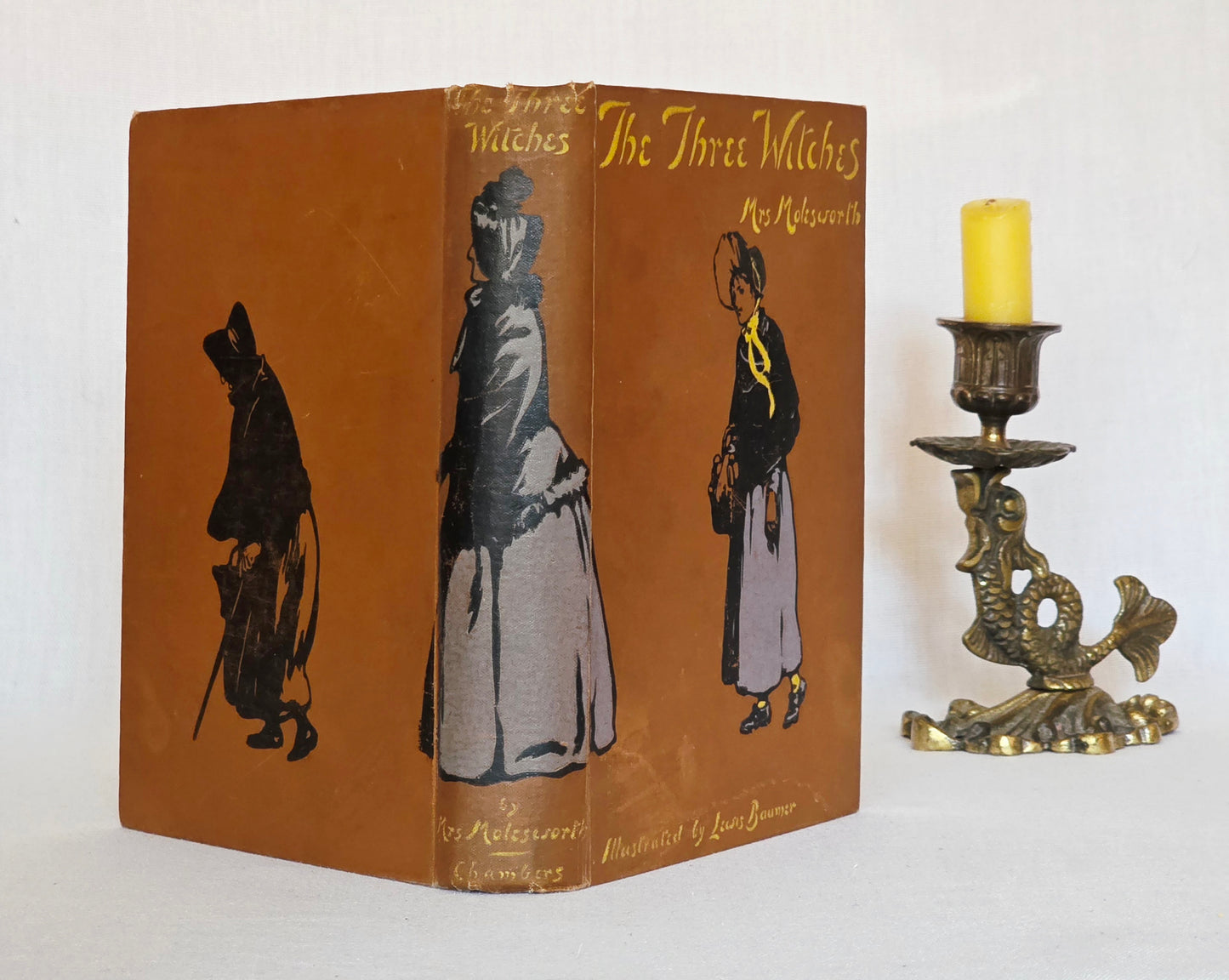 1900 The Three Witches by Mrs Molesworth - Scarce Illustrated Antique Book