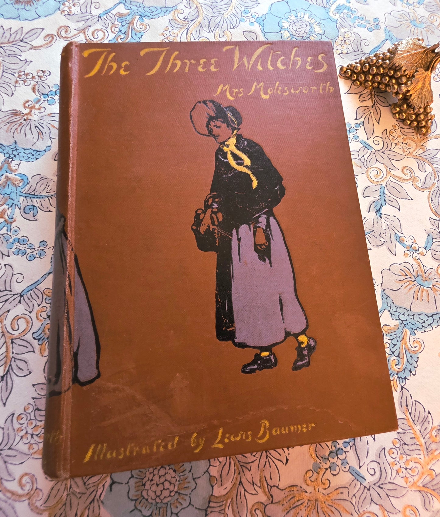 1900 The Three Witches by Mrs Molesworth - Scarce Illustrated Antique Book