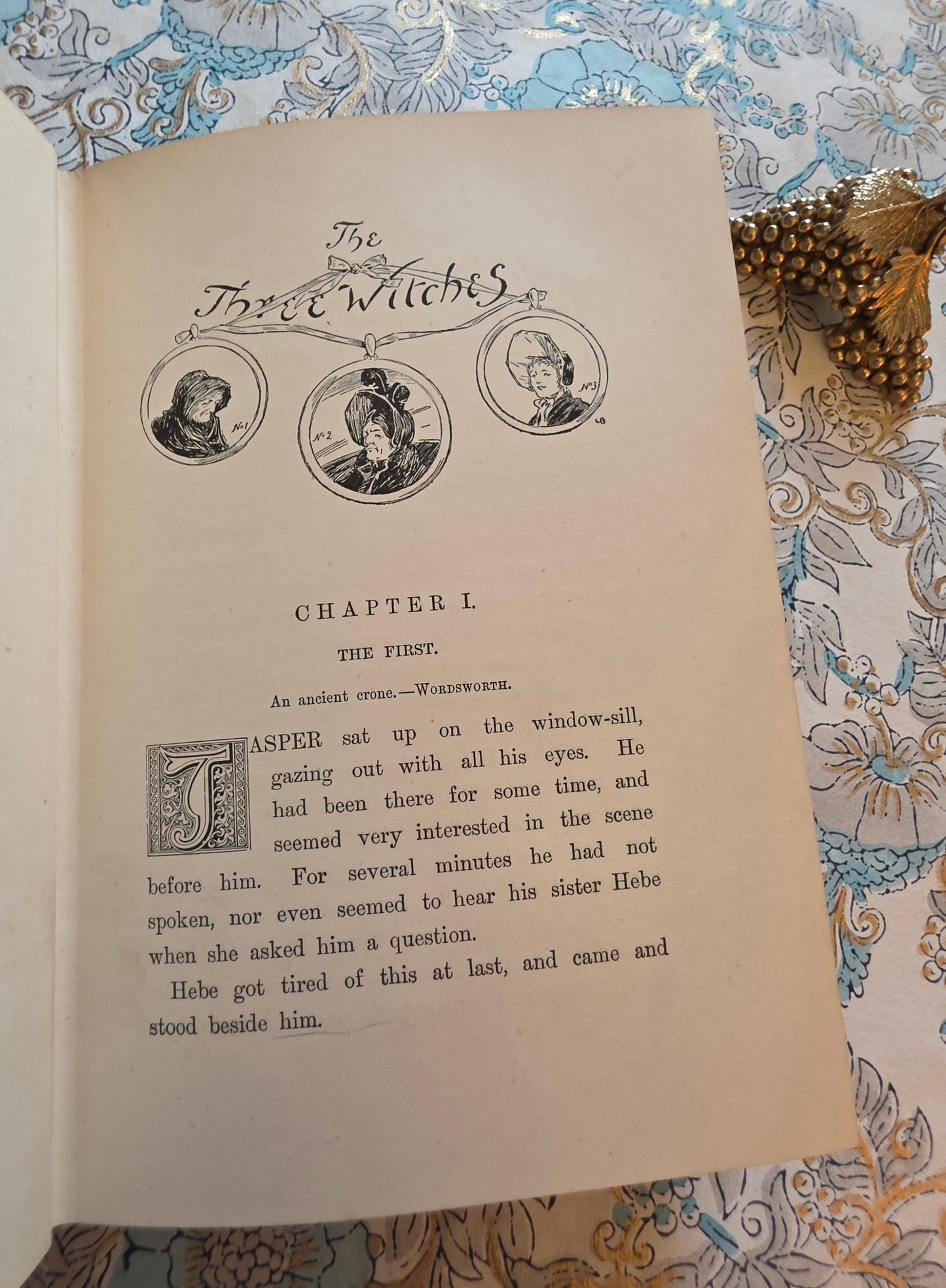 1900 The Three Witches by Mrs Molesworth - Scarce Illustrated Antique Book