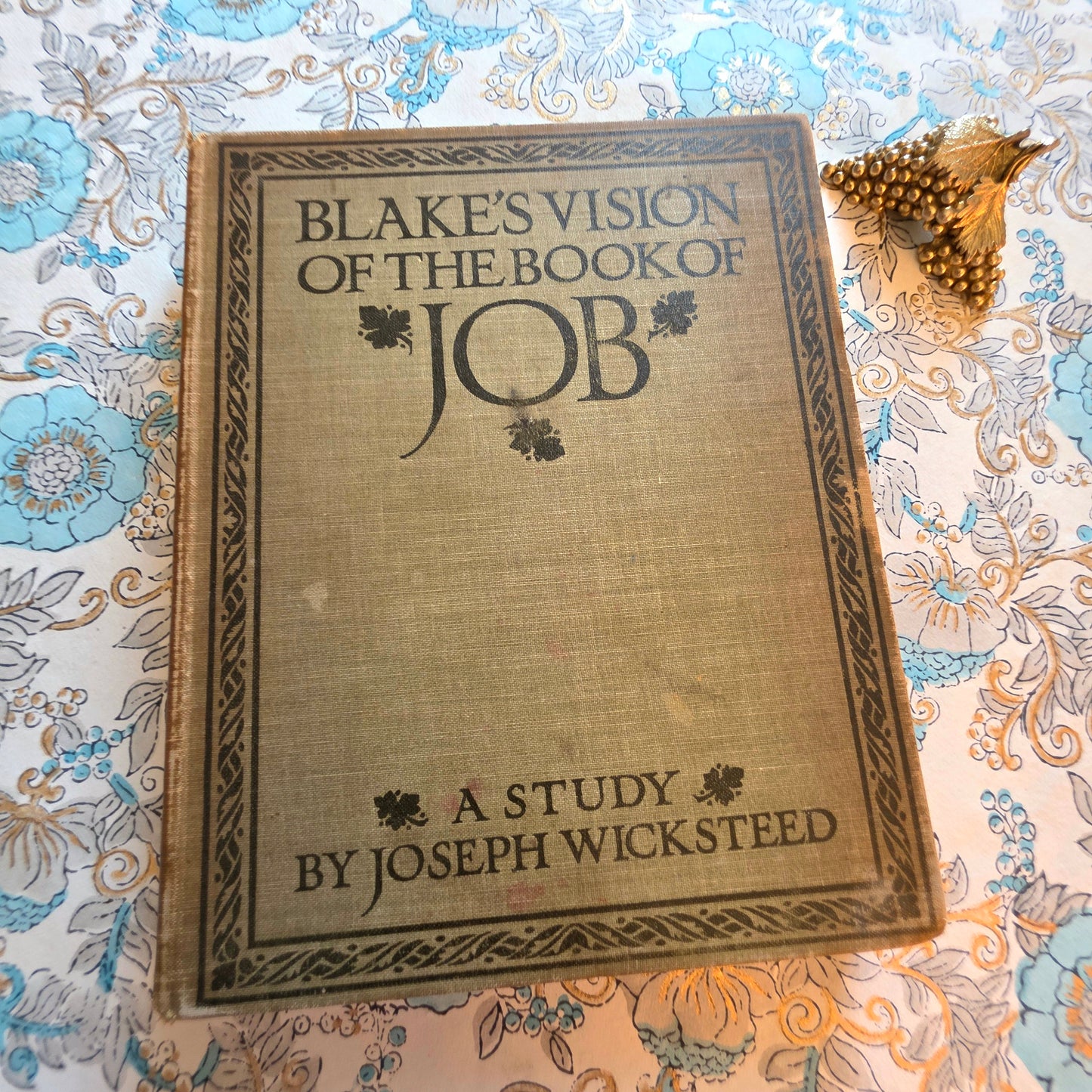 1910 Blake's Vision of the Book of Job With Reproductions of the Illustrations - Antique Book