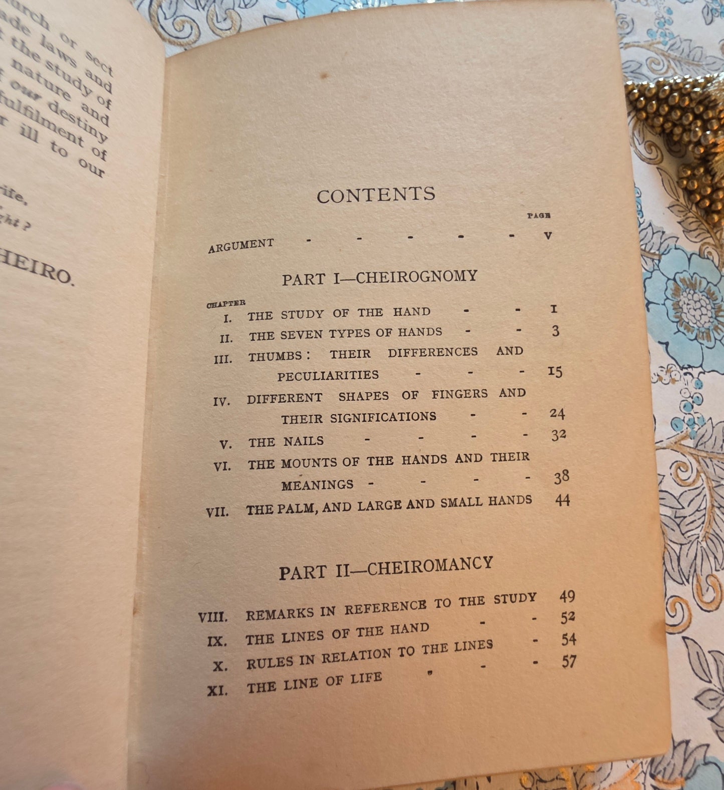 c1920 Cheiro's Guide to the Hand by Cheiro - Antique Guide Book