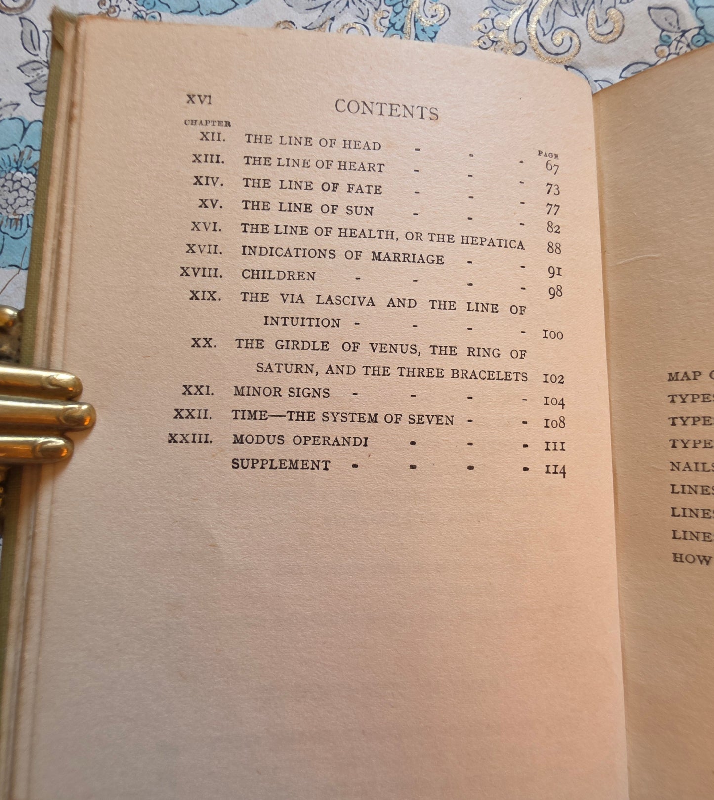 c1920 Cheiro's Guide to the Hand by Cheiro - Antique Guide Book