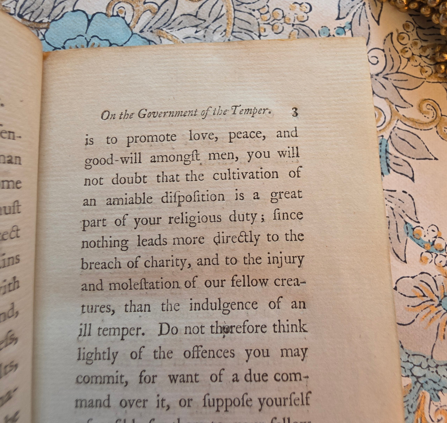 1787 Letters on the Improvement of the Mind Addressed to a Young Lady (Volume 2) - Antique Book