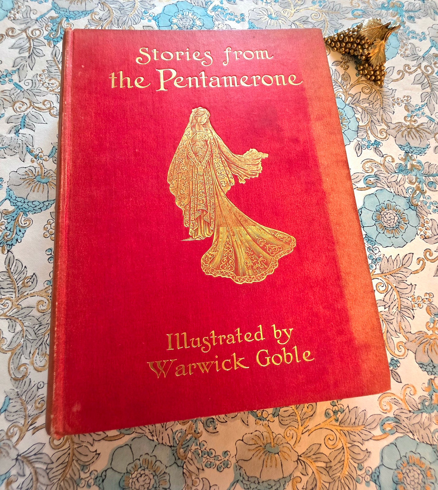 1911 Stories From the Pentamerone by Basile - Illustrated Antique Book