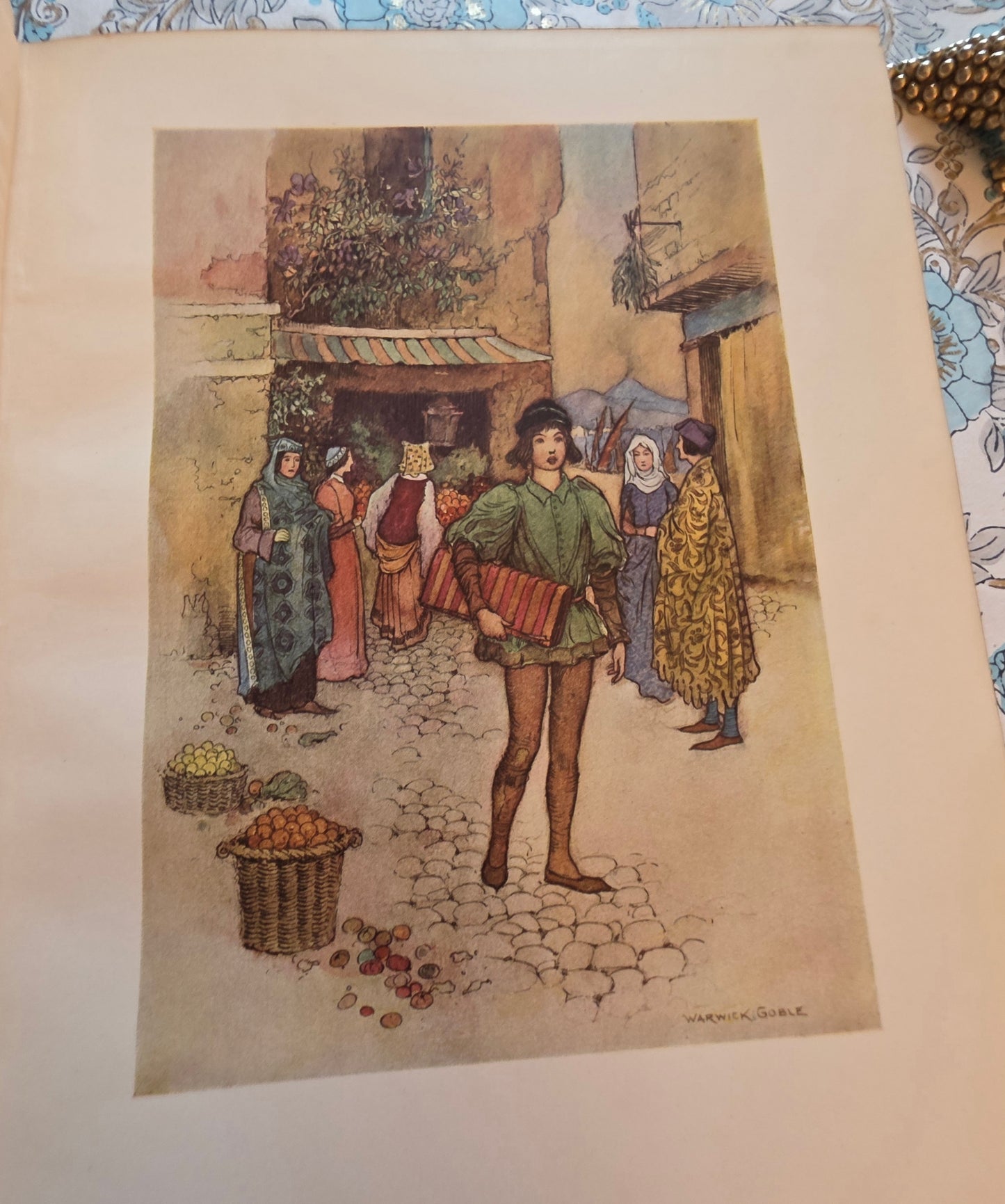 1911 Stories From the Pentamerone by Basile - Illustrated Antique Book