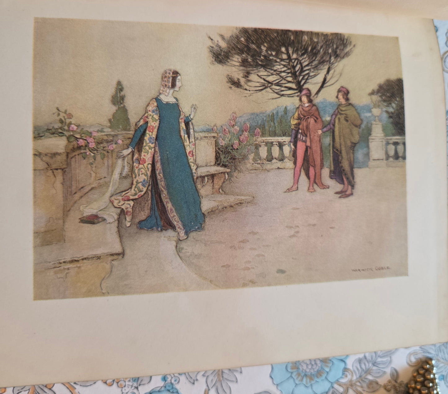 1911 Stories From the Pentamerone by Basile - Illustrated Antique Book