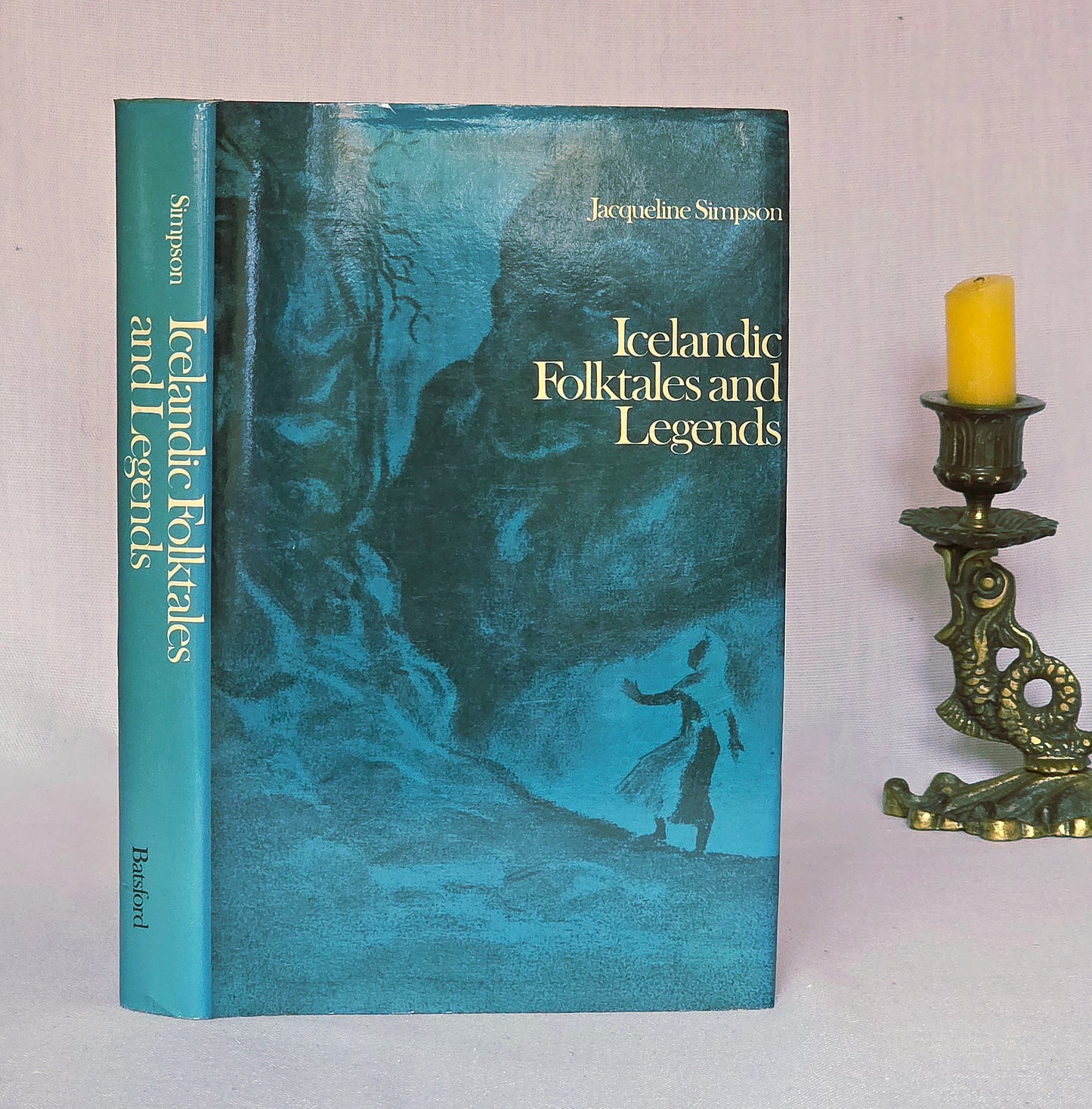 1972 Icelandic Folktales and Legends by Jacqueline Simpson - Vintage Hardback Book
