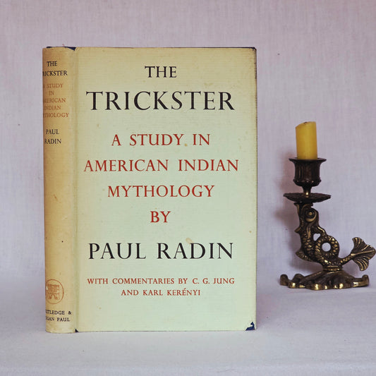 1956 1st Edition - The Trickster A Study in American Mythology by Paul Radin - Vintage Book