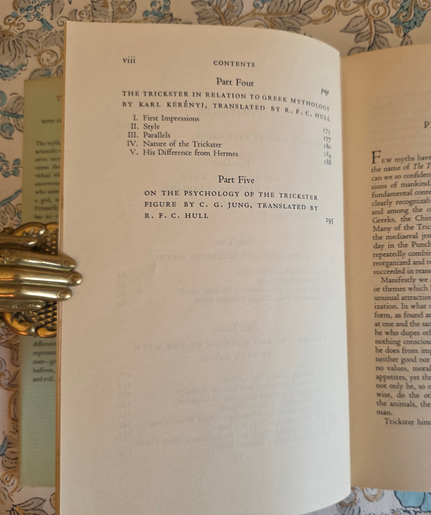 1956 1st Edition - The Trickster A Study in American Mythology by Paul Radin - Vintage Book