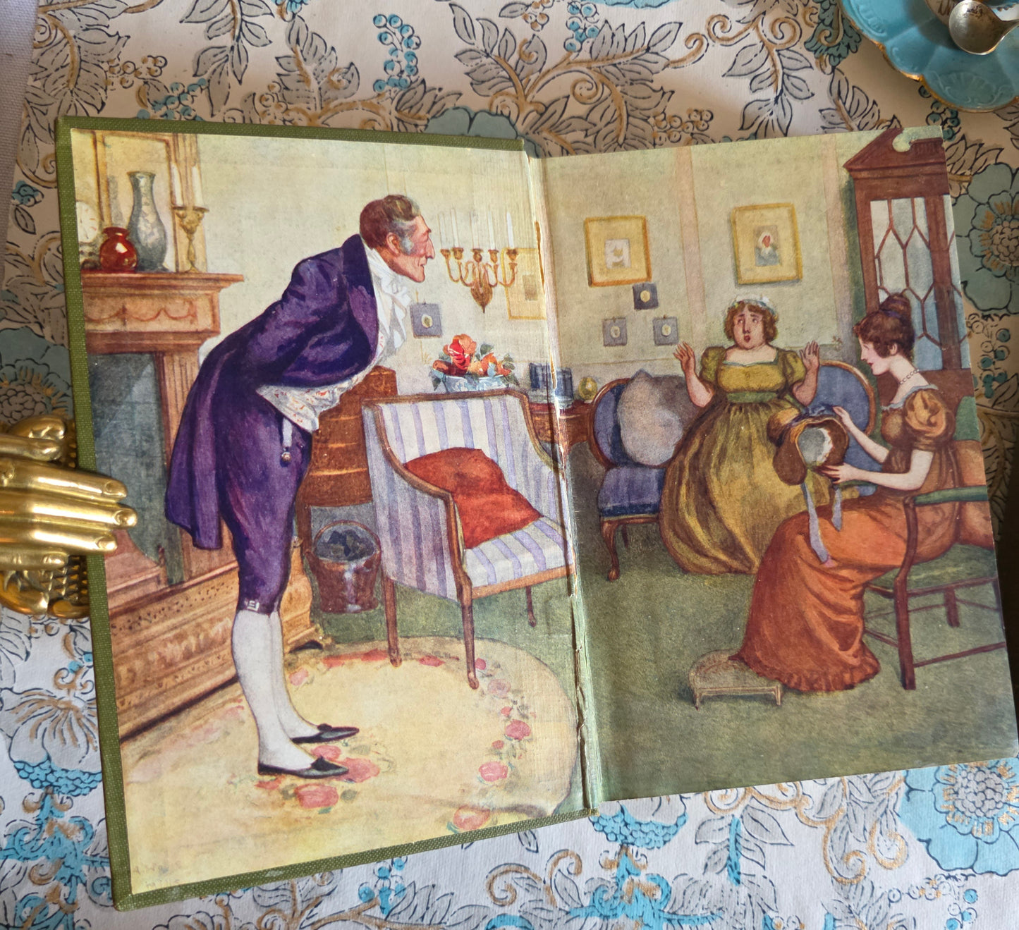 1910 Emma by Jane Austen: Illustrated Antique Book in Two Volumes