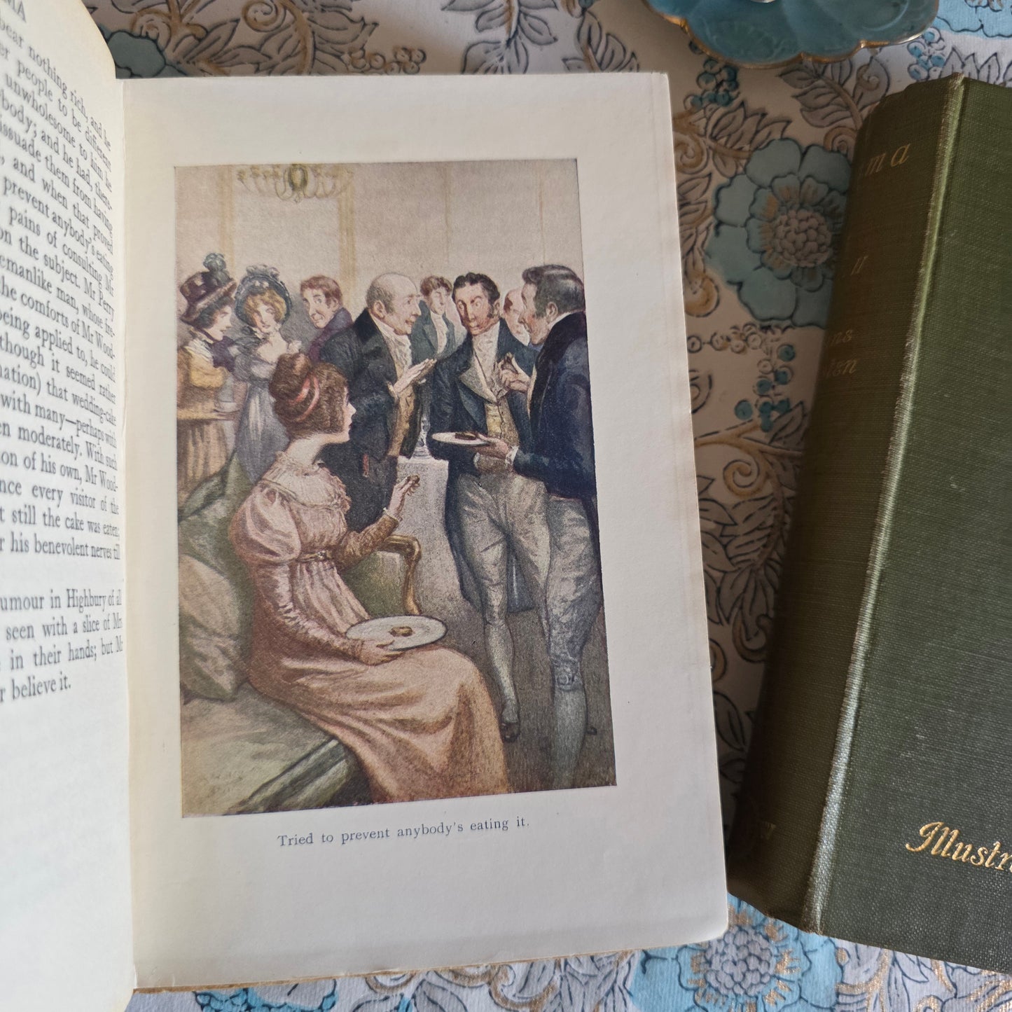 1910 Emma by Jane Austen: Illustrated Antique Book in Two Volumes