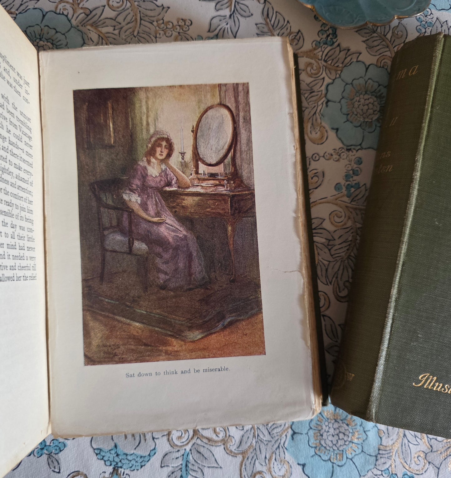 1910 Emma by Jane Austen: Illustrated Antique Book in Two Volumes