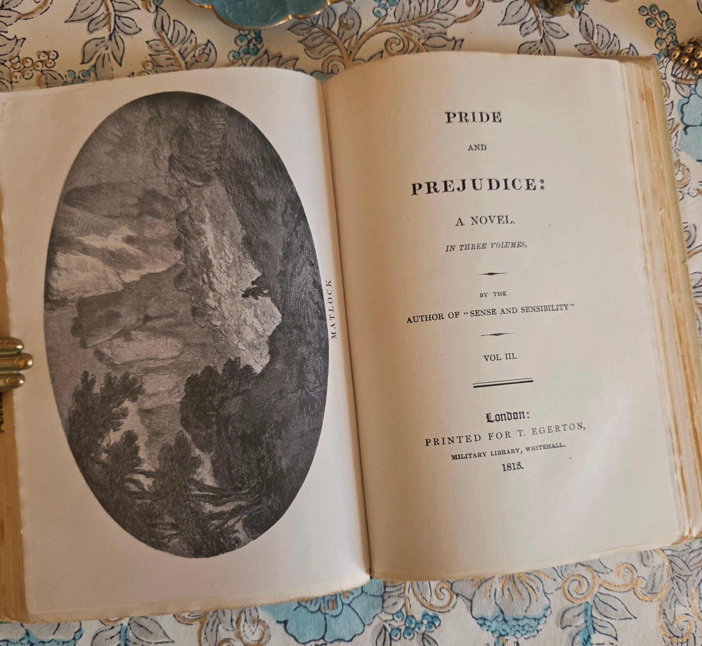 1944 Pride and Prejudice - Illustrated Vintage Jane Austen Book