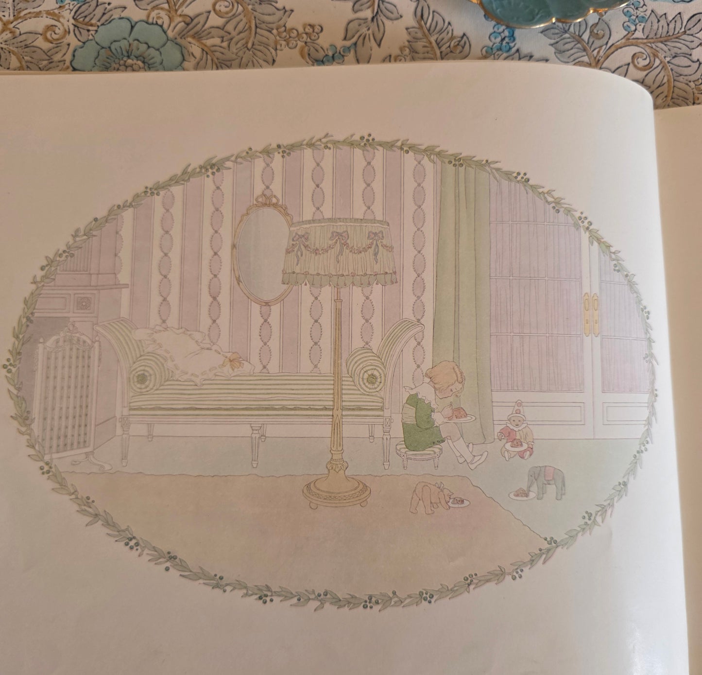 1911 Our Old Nursery Rhymes - Illustrated by Willebeek le Mair - Antique Book
