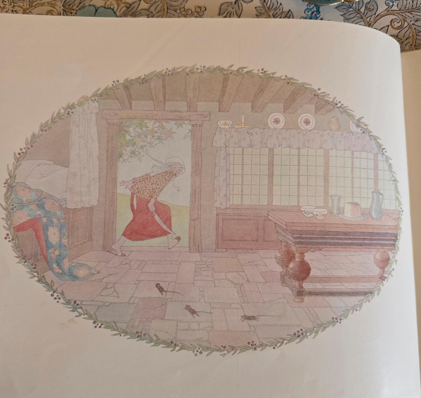 1911 Our Old Nursery Rhymes - Illustrated by Willebeek le Mair - Antique Book