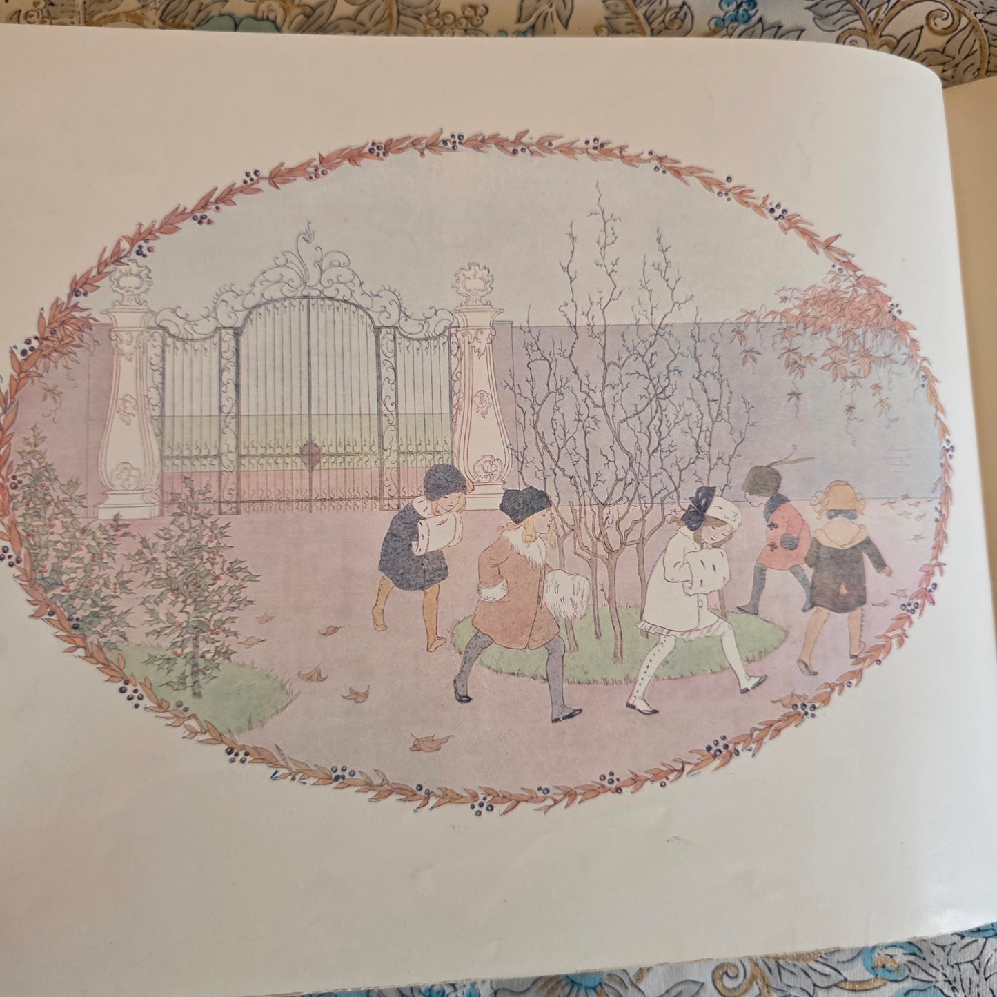 1911 Our Old Nursery Rhymes - Illustrated by Willebeek le Mair - Antique Book