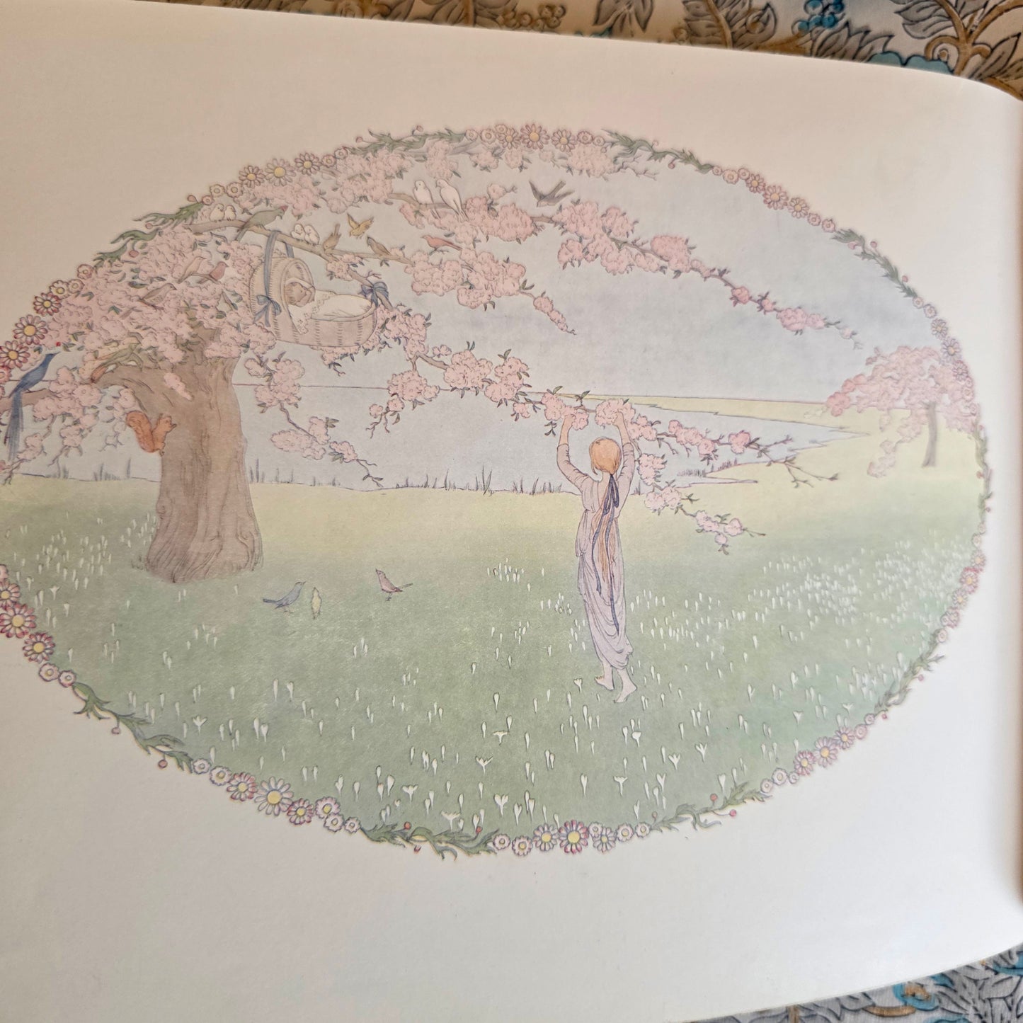 1911 Our Old Nursery Rhymes - Illustrated by Willebeek le Mair - Antique Book