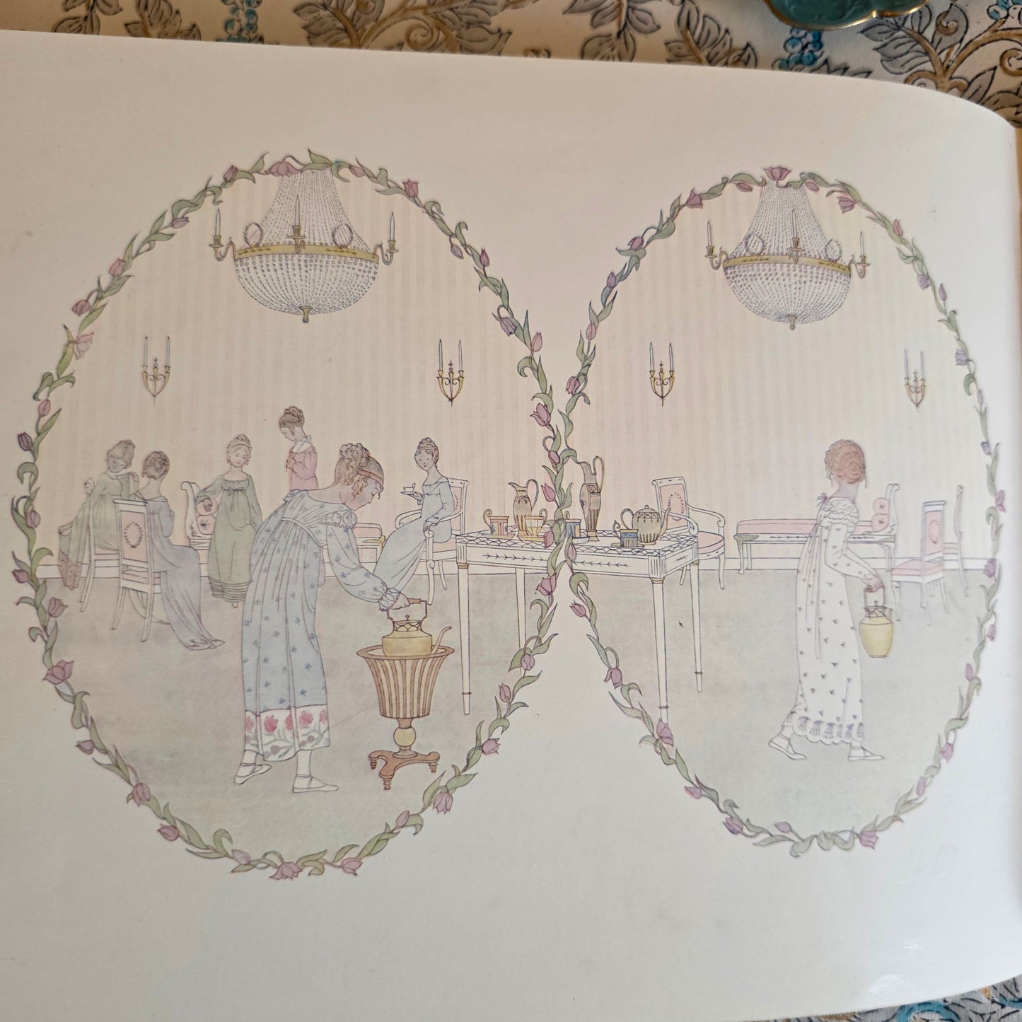 1911 Our Old Nursery Rhymes - Illustrated by Willebeek le Mair - Antique Book