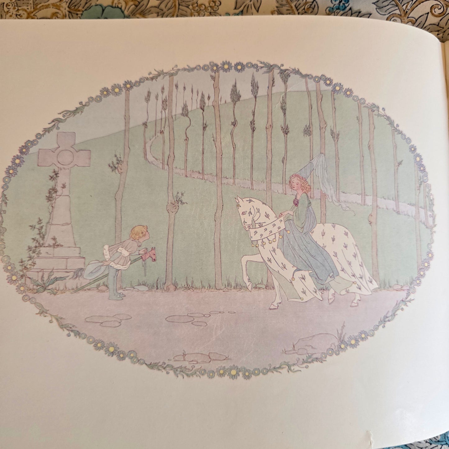 1911 Our Old Nursery Rhymes - Illustrated by Willebeek le Mair - Antique Book
