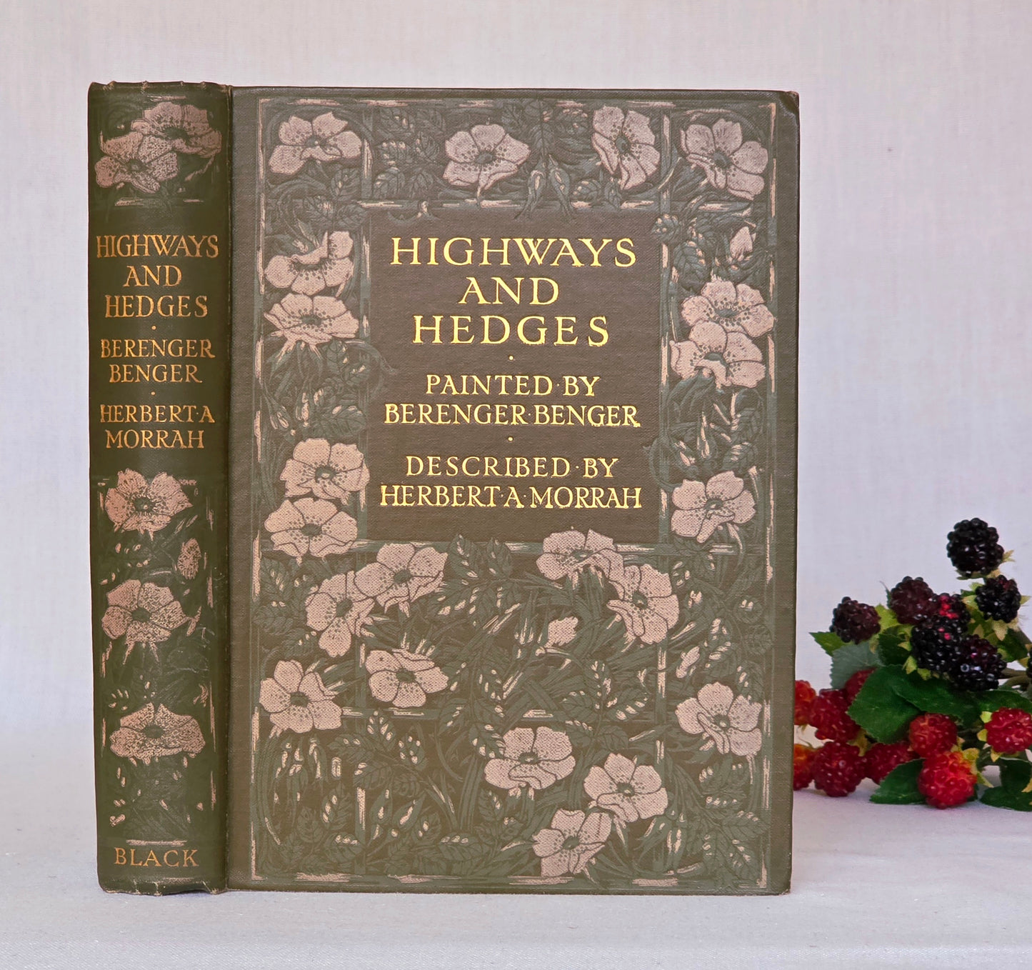 1911 Highways and Hedges - Illustrated Antique Book