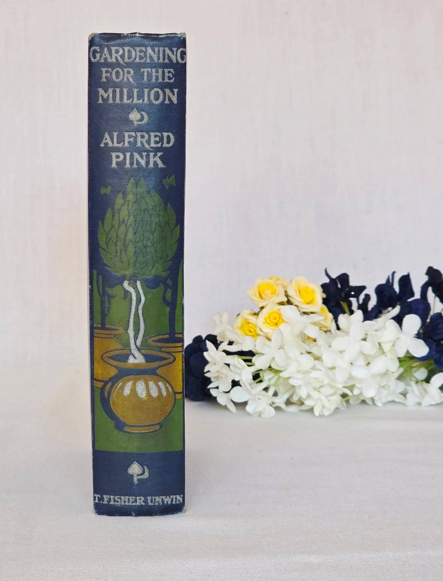 Scarce 1904 Gardening For The Million by Alfred Pink - Edwardian Antique Book