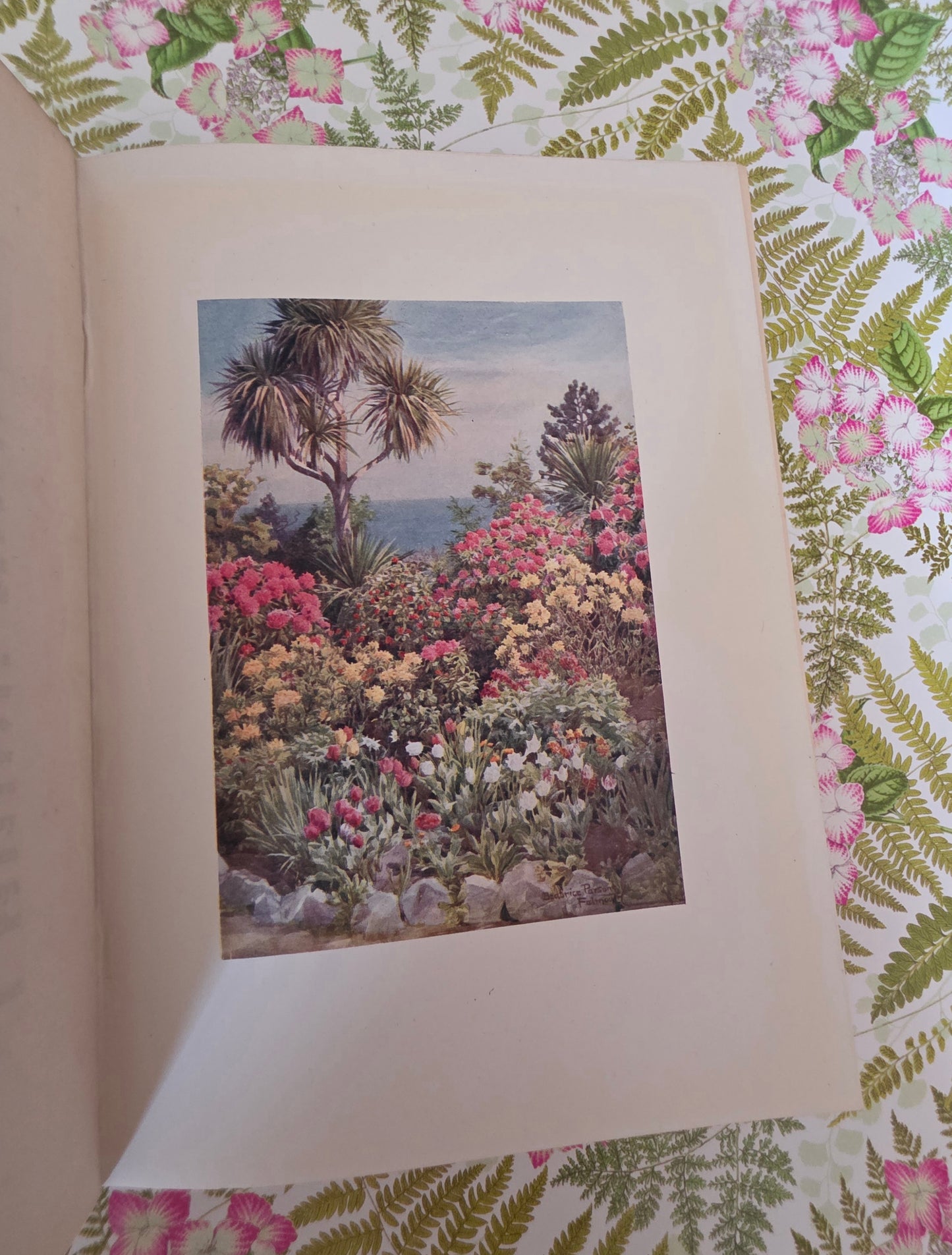 1911 Gardens of England by ET Cook - Illustrated Antique Book