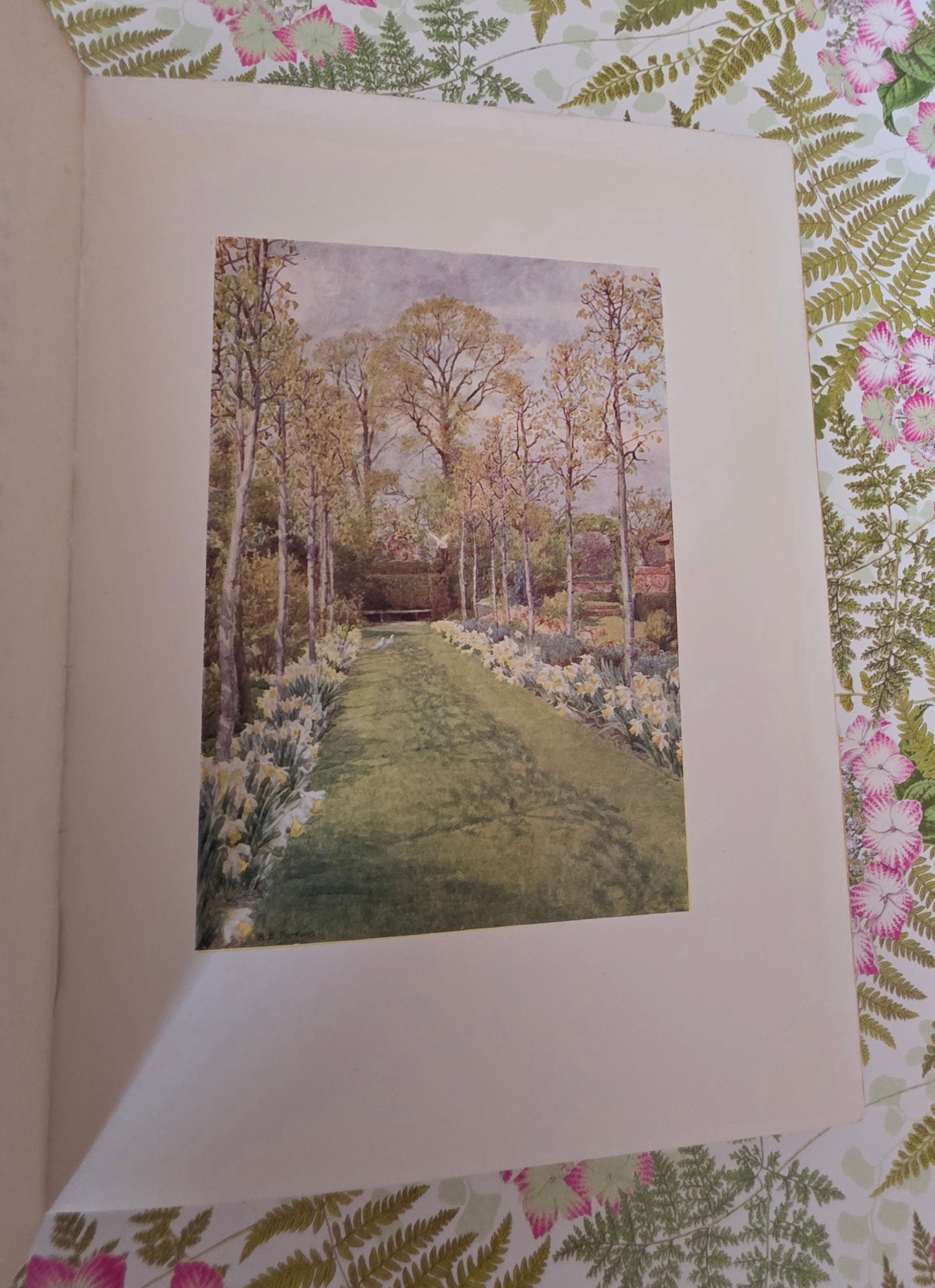 1911 Gardens of England by ET Cook - Illustrated Antique Book