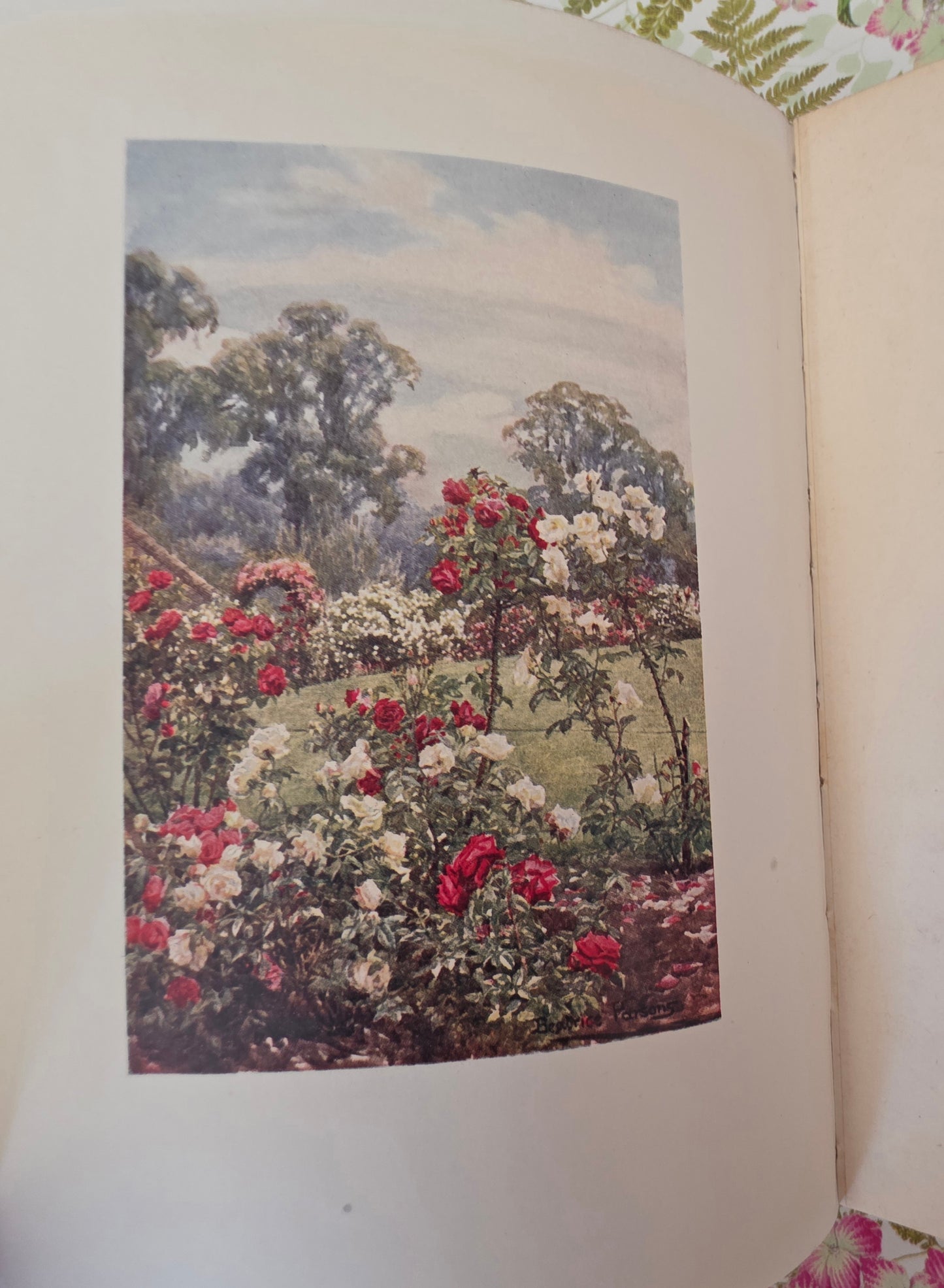 1911 Gardens of England by ET Cook - Illustrated Antique Book