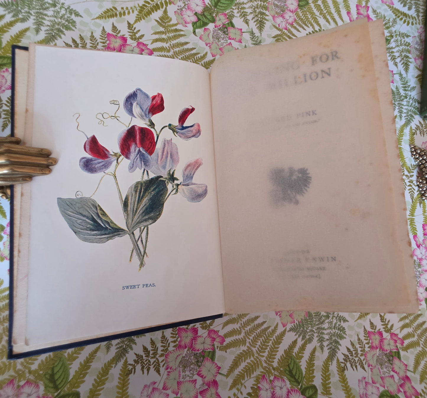 Scarce 1904 Gardening For The Million by Alfred Pink - Edwardian Antique Book