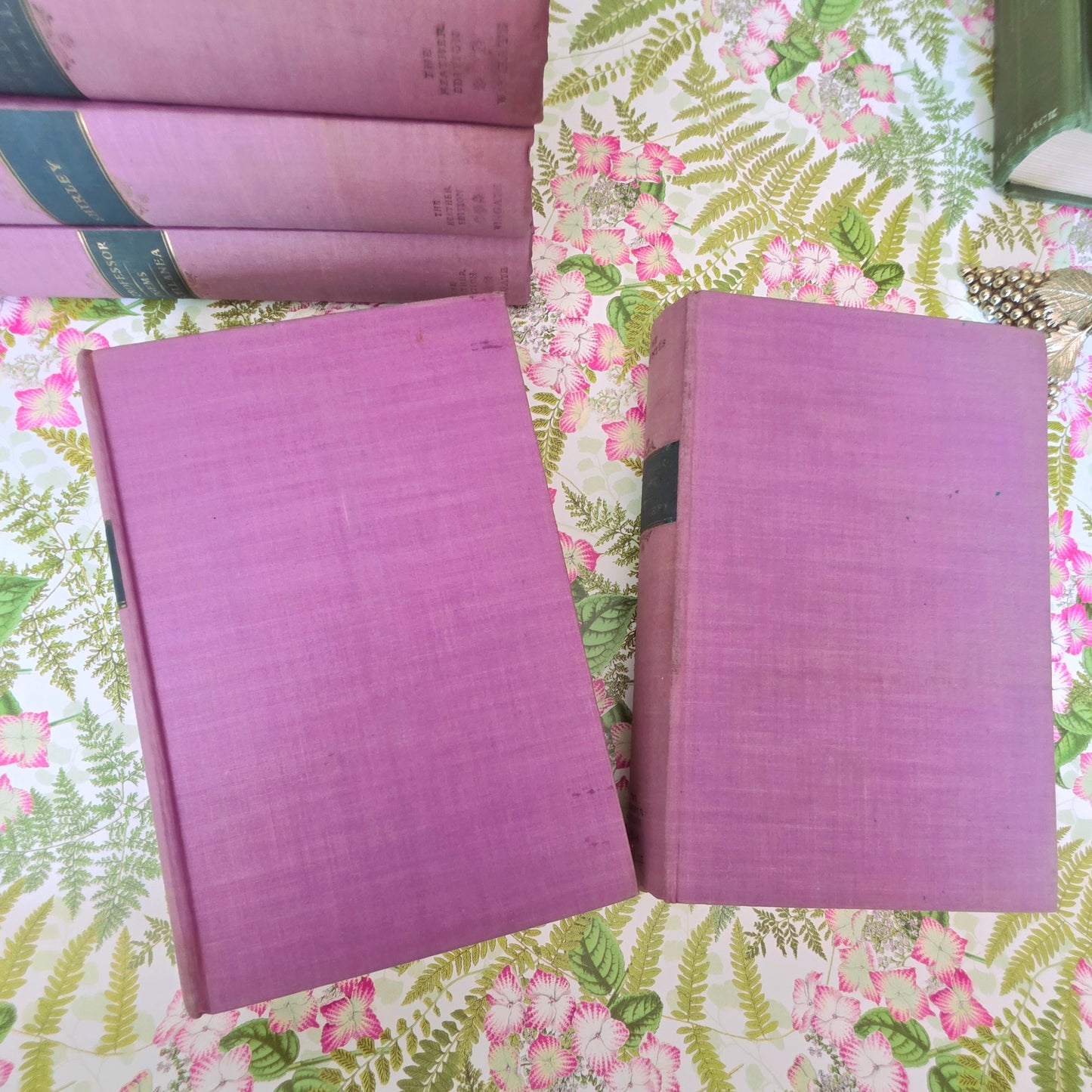 Scarce 1949 Works of the Bronte Sisters / Complete in Five Volumes / The Heather Edition