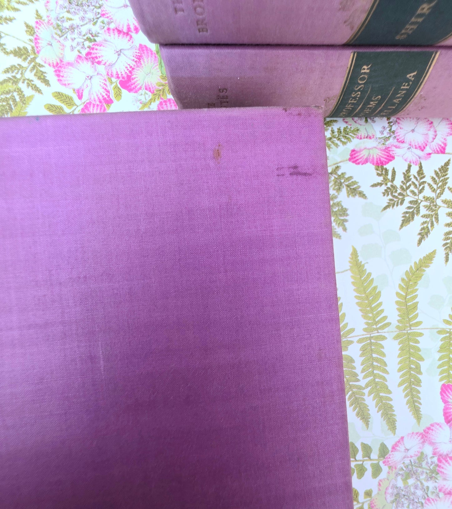 Scarce 1949 Works of the Bronte Sisters / Complete in Five Volumes / The Heather Edition