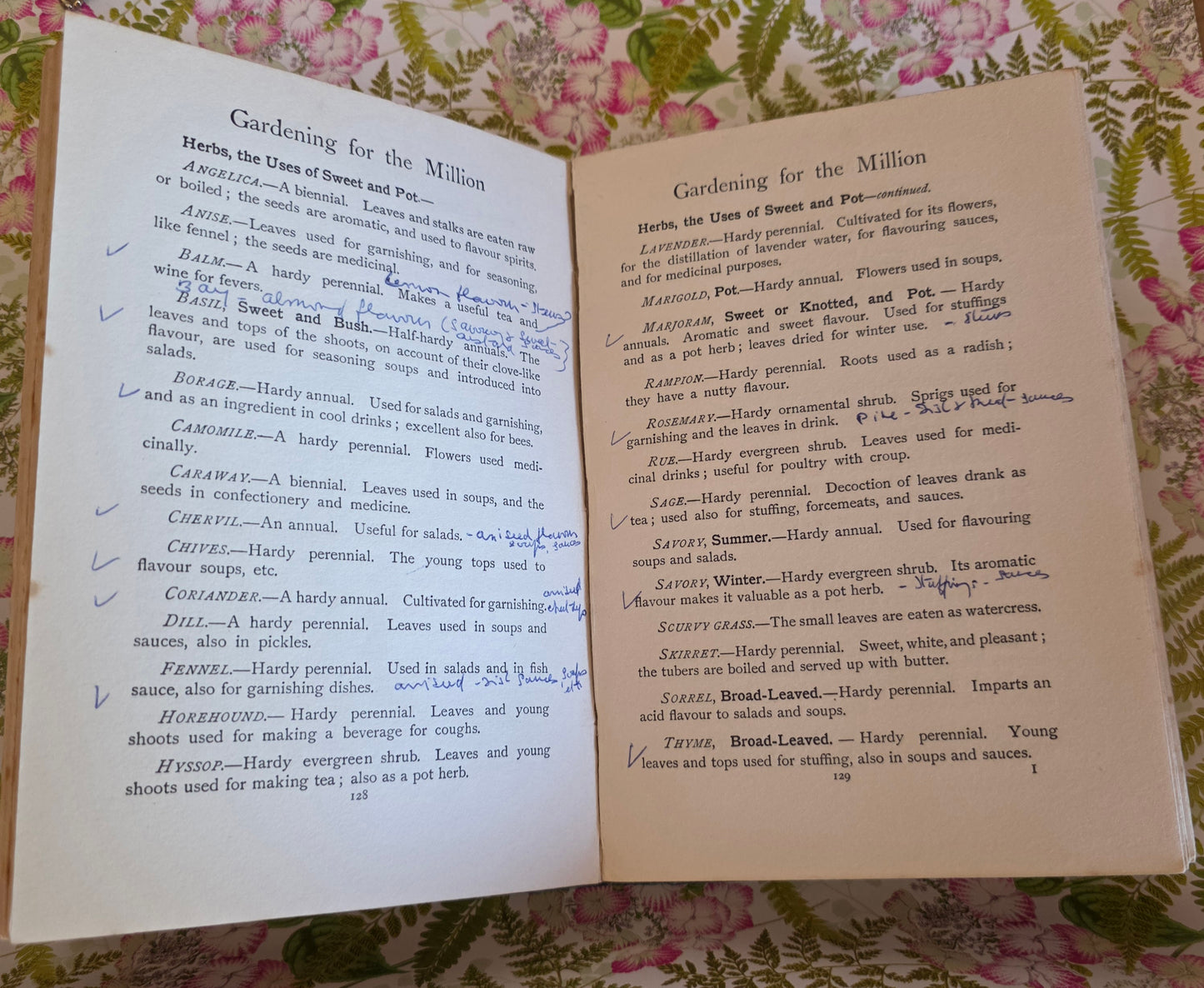 Scarce 1904 Gardening For The Million by Alfred Pink - Edwardian Antique Book